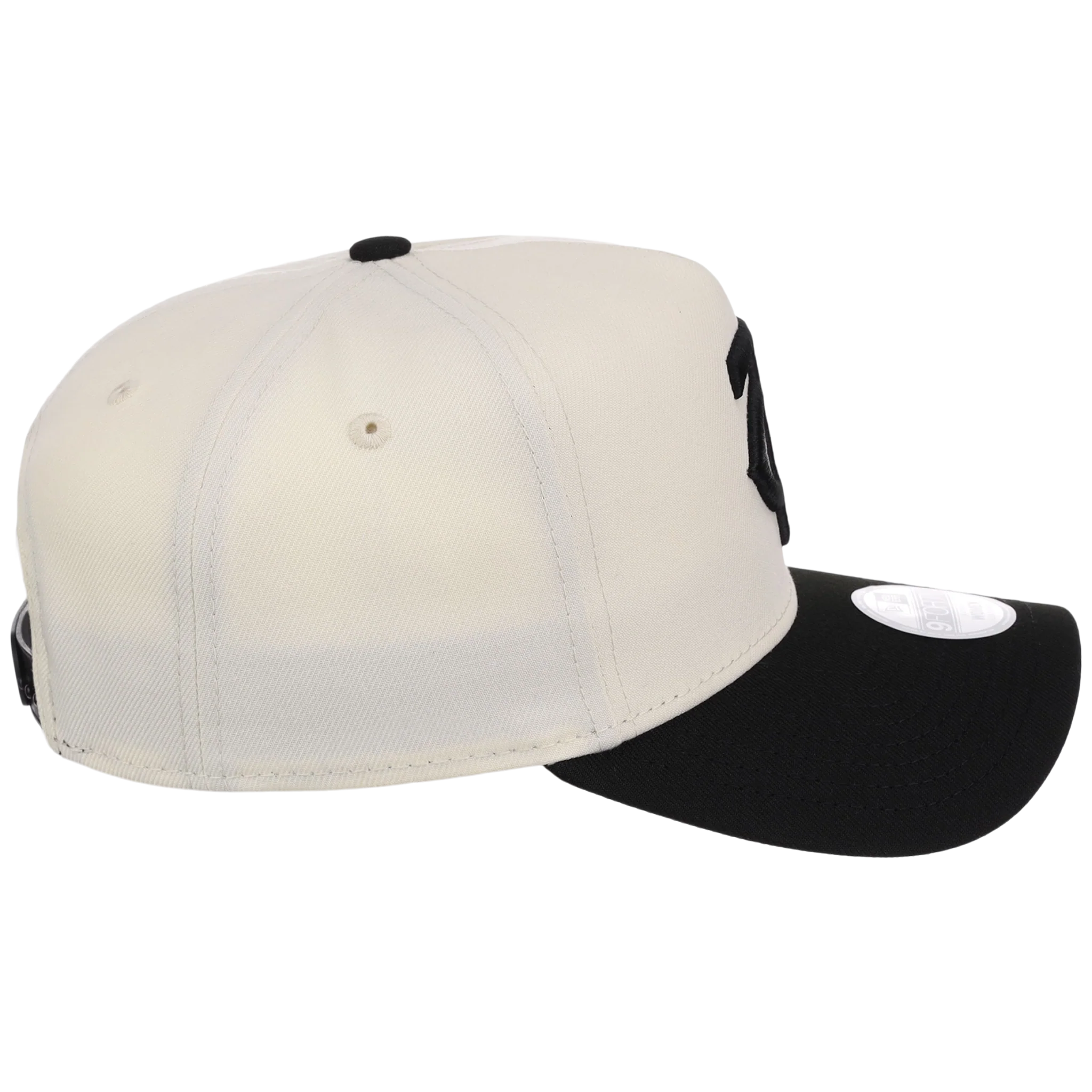 Minnesota Twins Women's New Era 9FORTY Chrome x Black A-Frame - Image 3