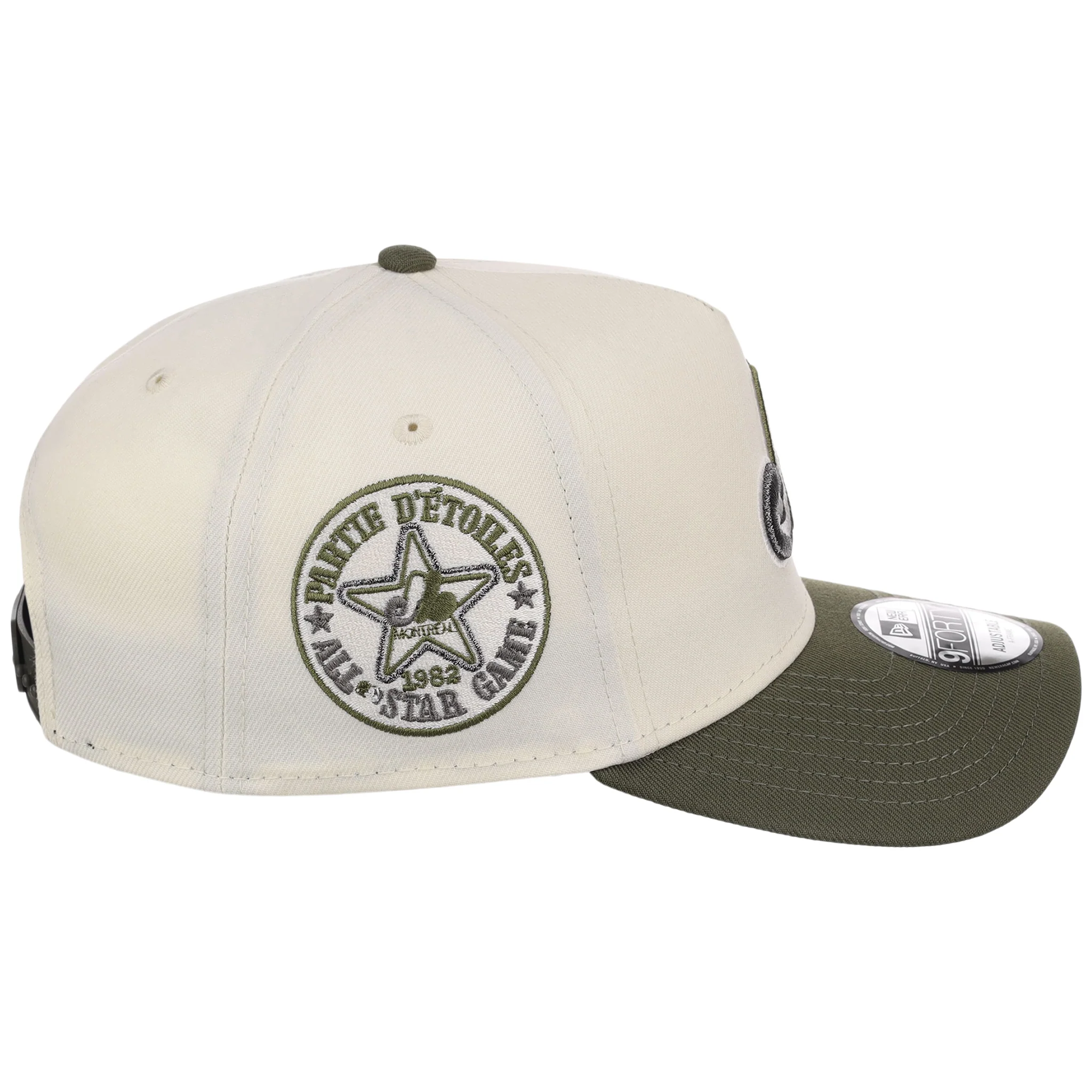Montreal Expos MLB Chrome Olive New Era 9FORTY - Image 3
