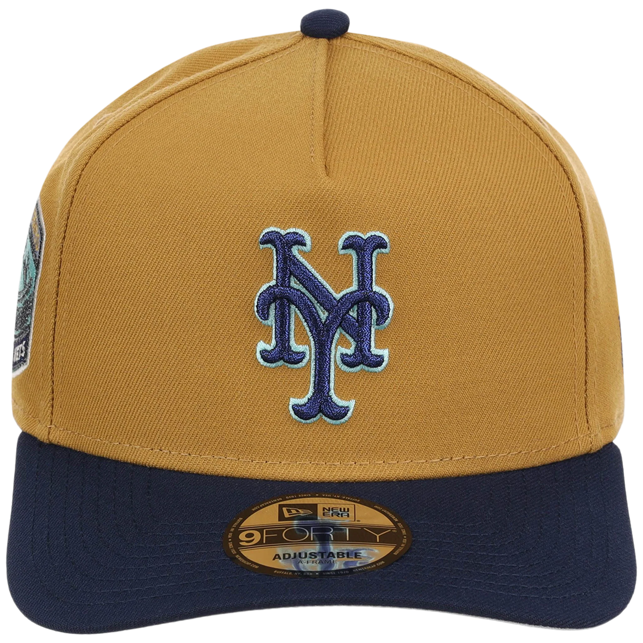 New York Mets MLB Dusted Navy New Era 9FORTY - Image 5