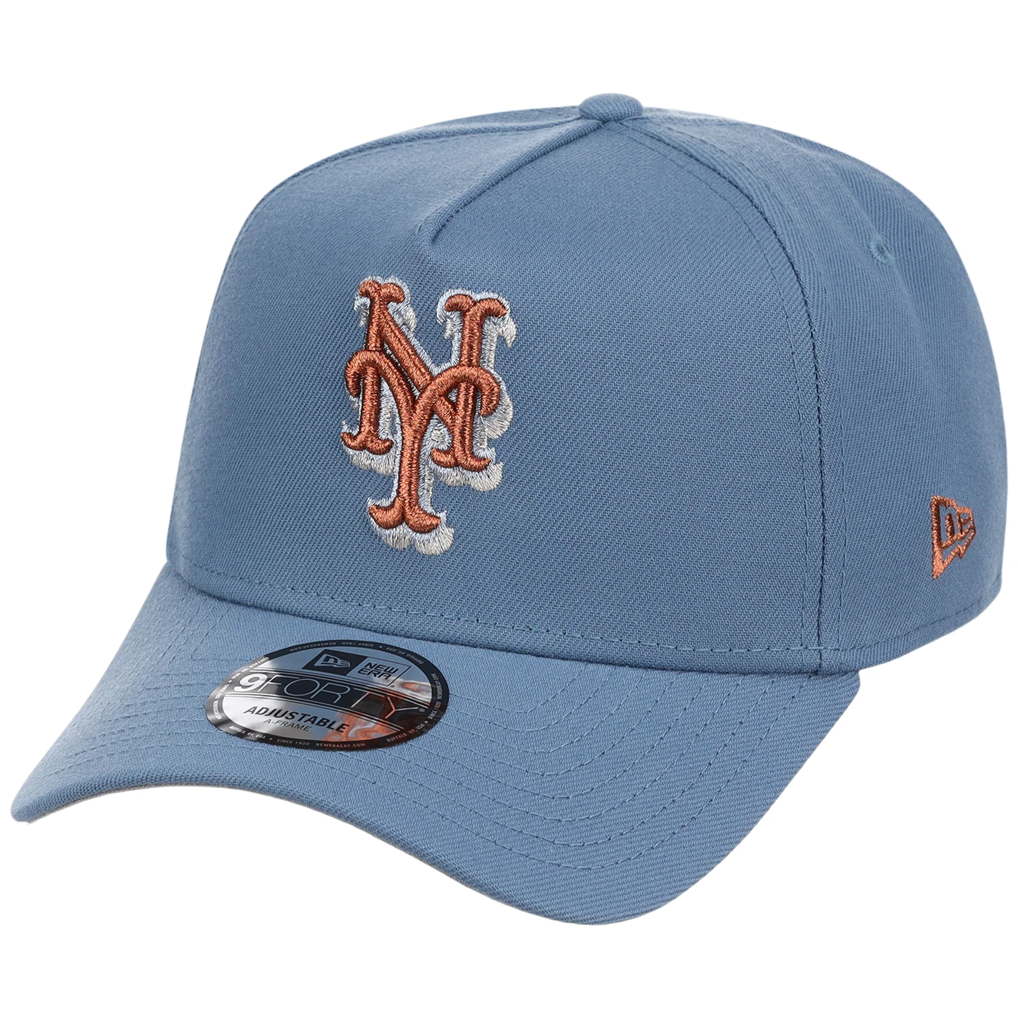 New York Mets MLB Faded Blue New Era 9FORTY - Image 4