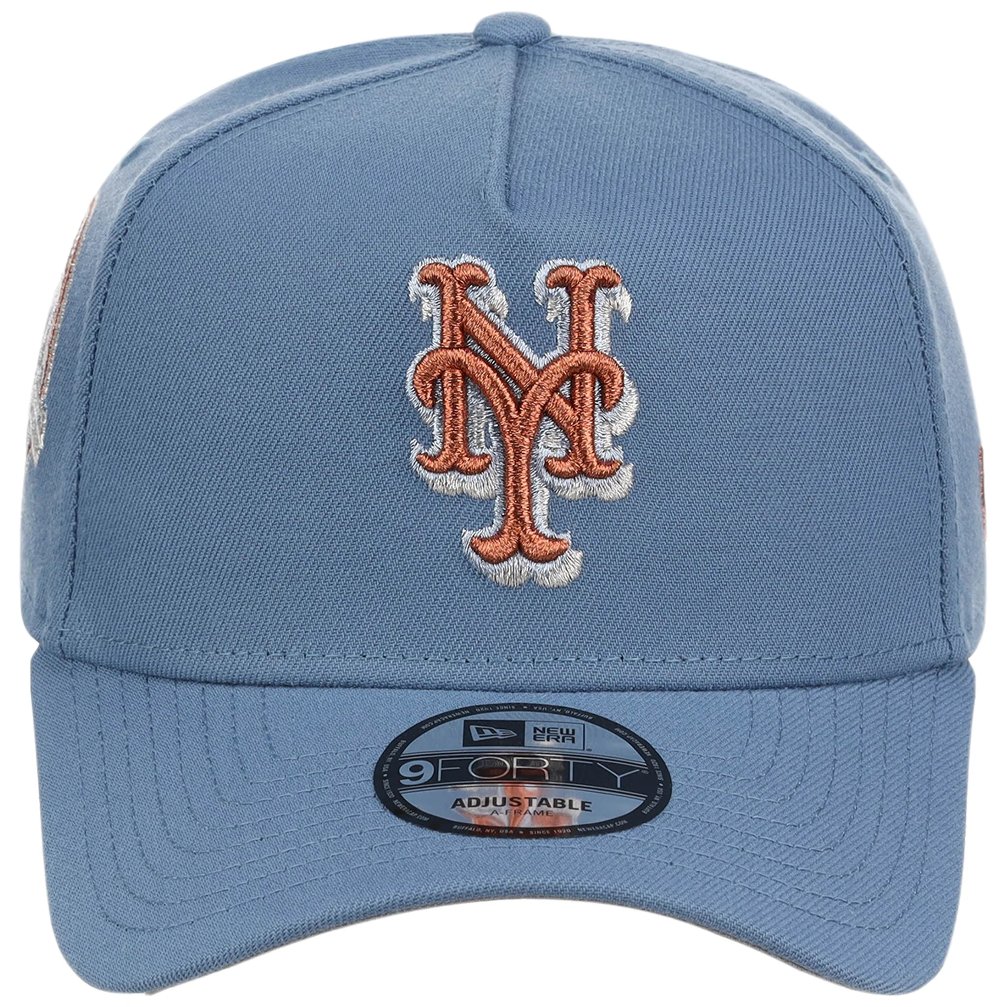 New York Mets MLB Faded Blue New Era 9FORTY - Image 5