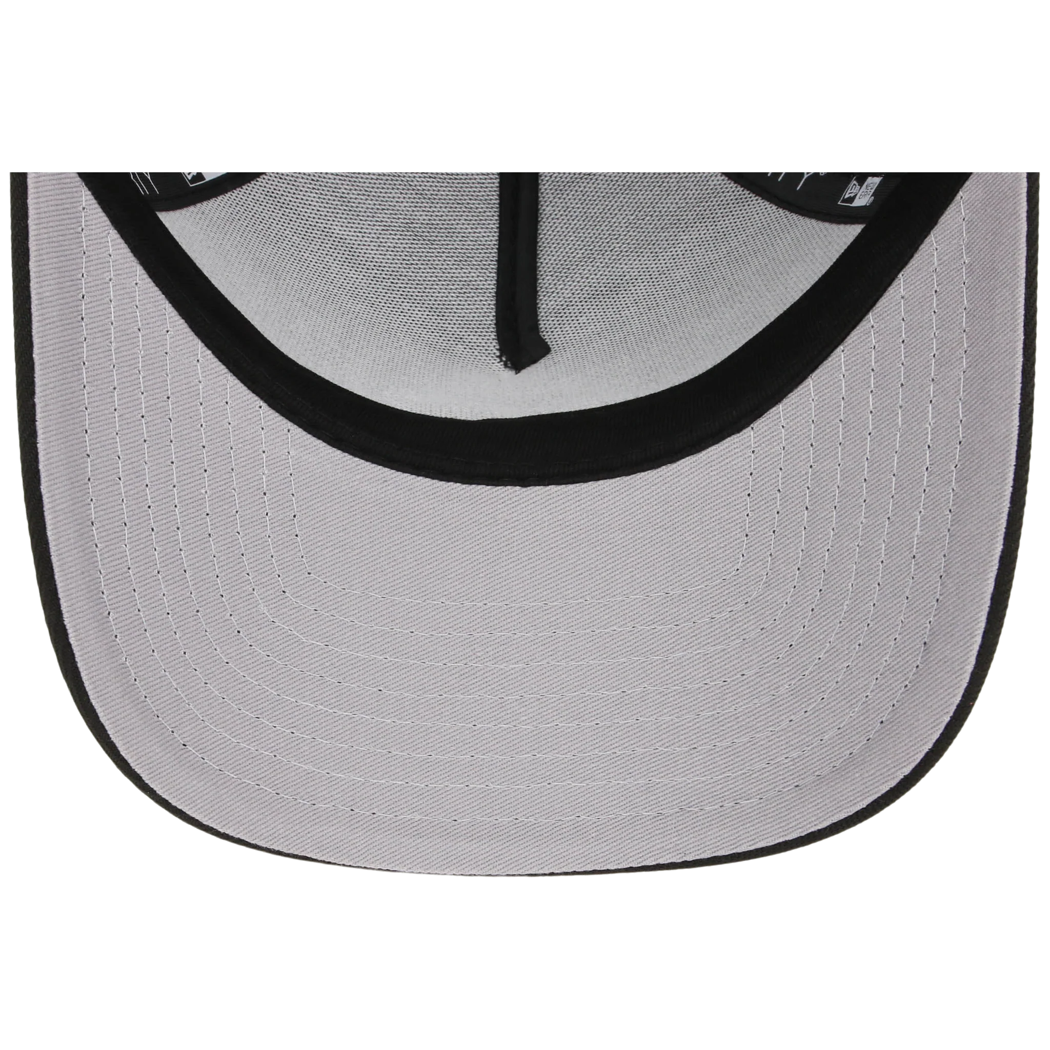 New York Mets MLB Flipmode 2.0 Liquid Titanium New Era 9FORTY A-Frame (Black/Black/Gray) - Image 2