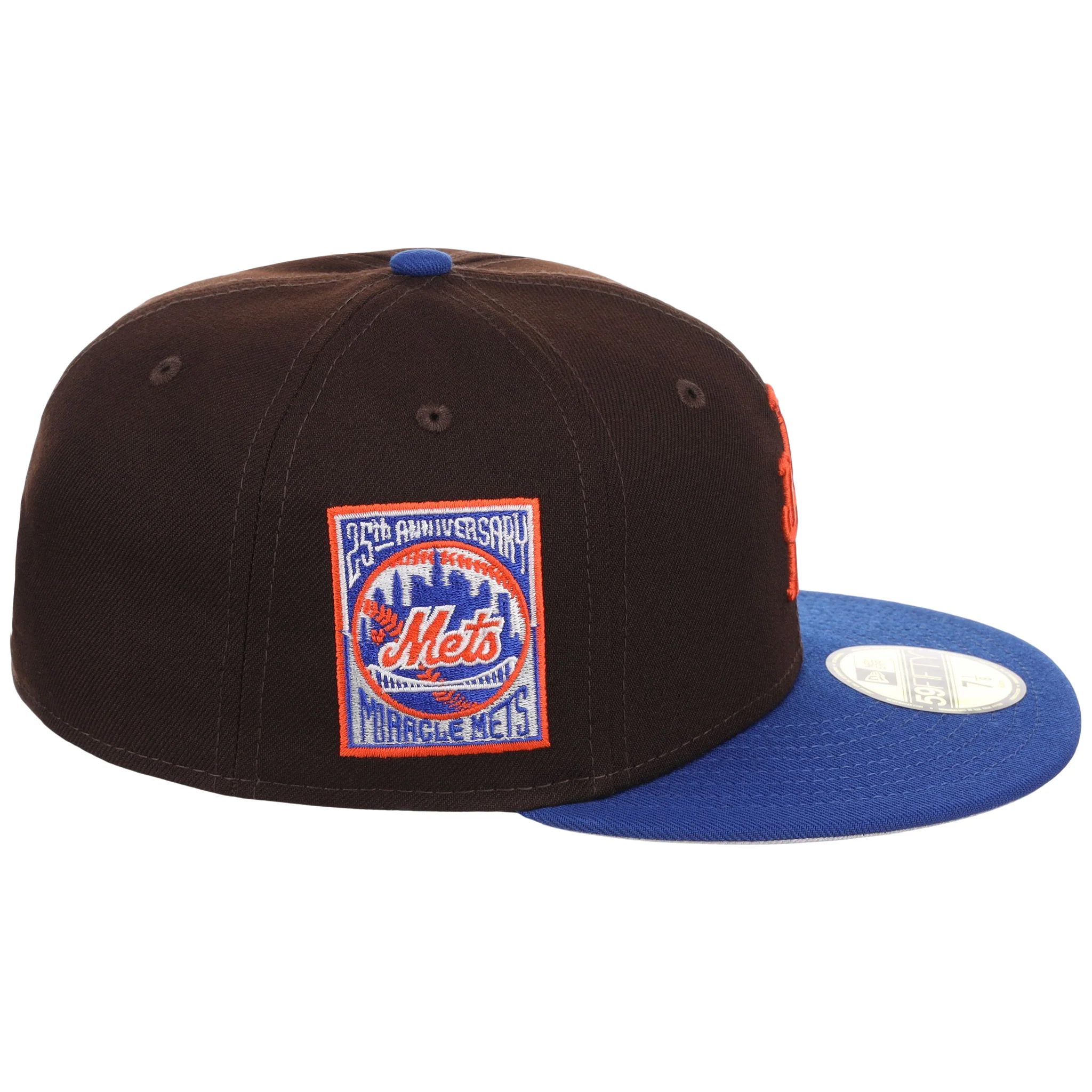 New York Mets MLB Flipmode 2.0 New Era 59FIFTY (Black/Royal/Gray) - Image 3