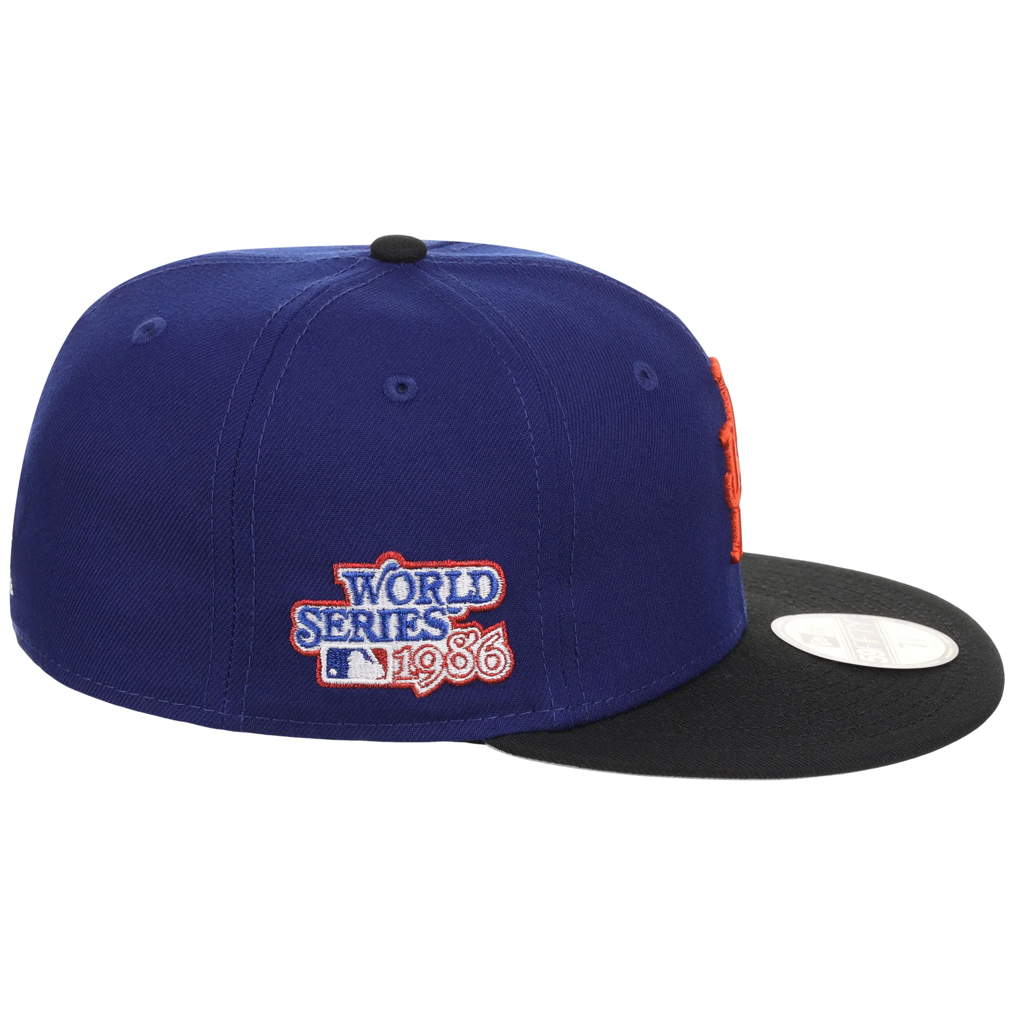 New York Mets MLB Flipmode 2.0 New Era 59FIFTY (Royal/Black/Gray) - Image 3