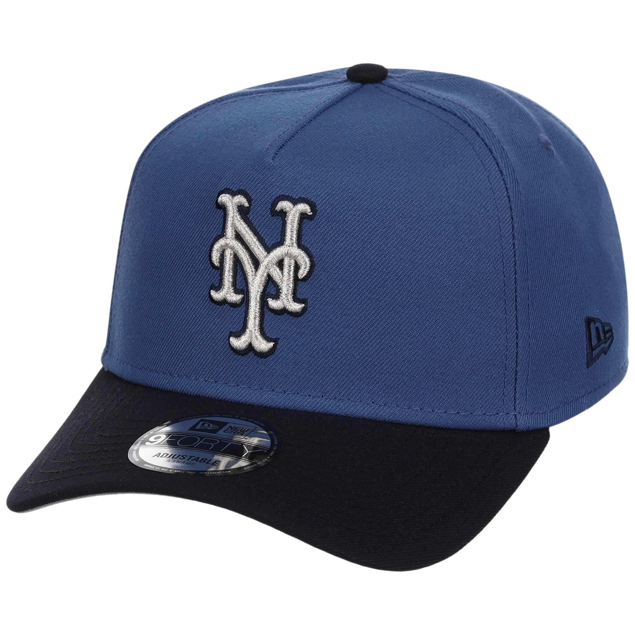 New York Mets MLB Indigo Navy New Era 9FORTY - Image 4