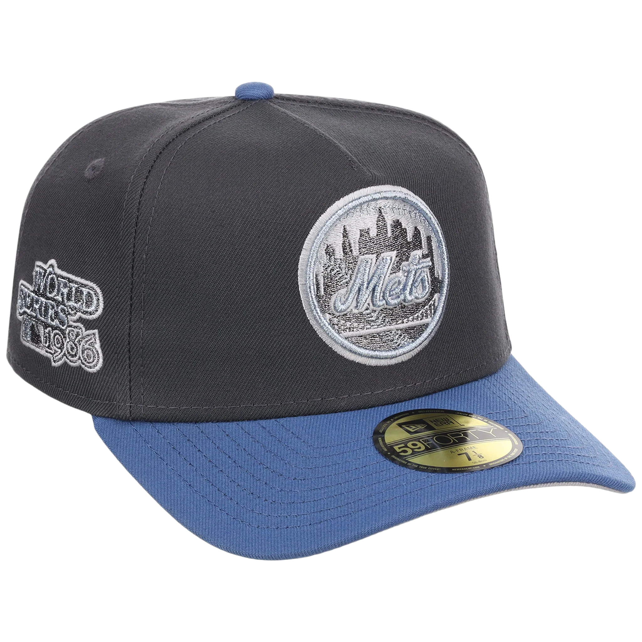 New York Mets MLB Indigo Steel New Era 59FORTY
