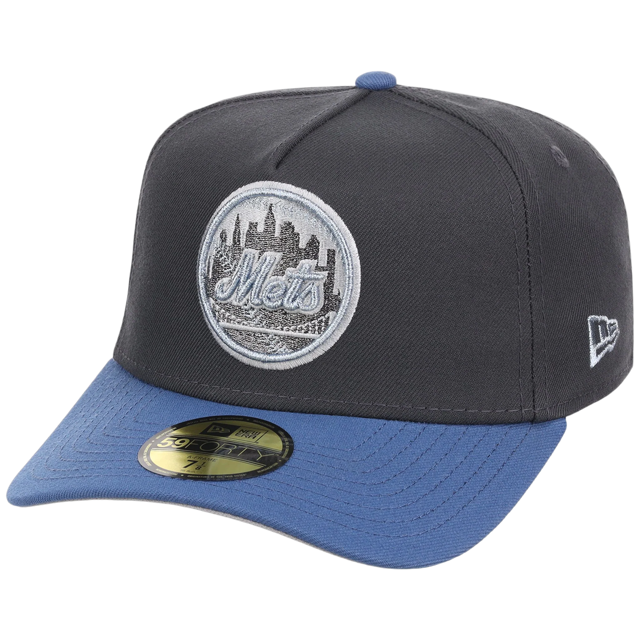 New York Mets MLB Indigo Steel New Era 59FORTY - Image 4