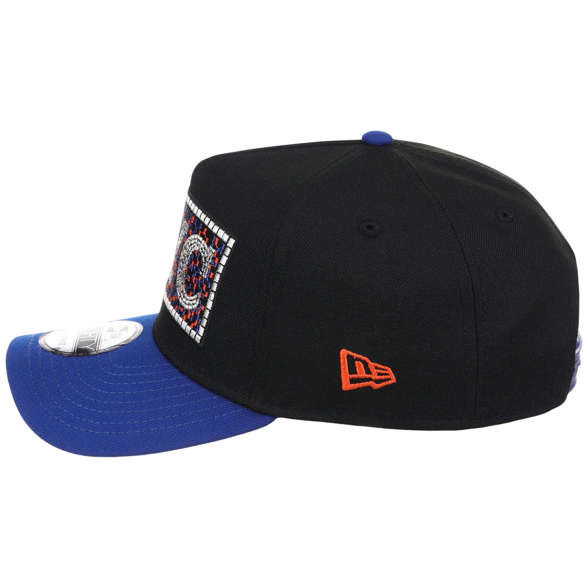 New York Mets - New York Crown the City - Subway Tile New Era 9FORTY - Black/Royal - Image 6