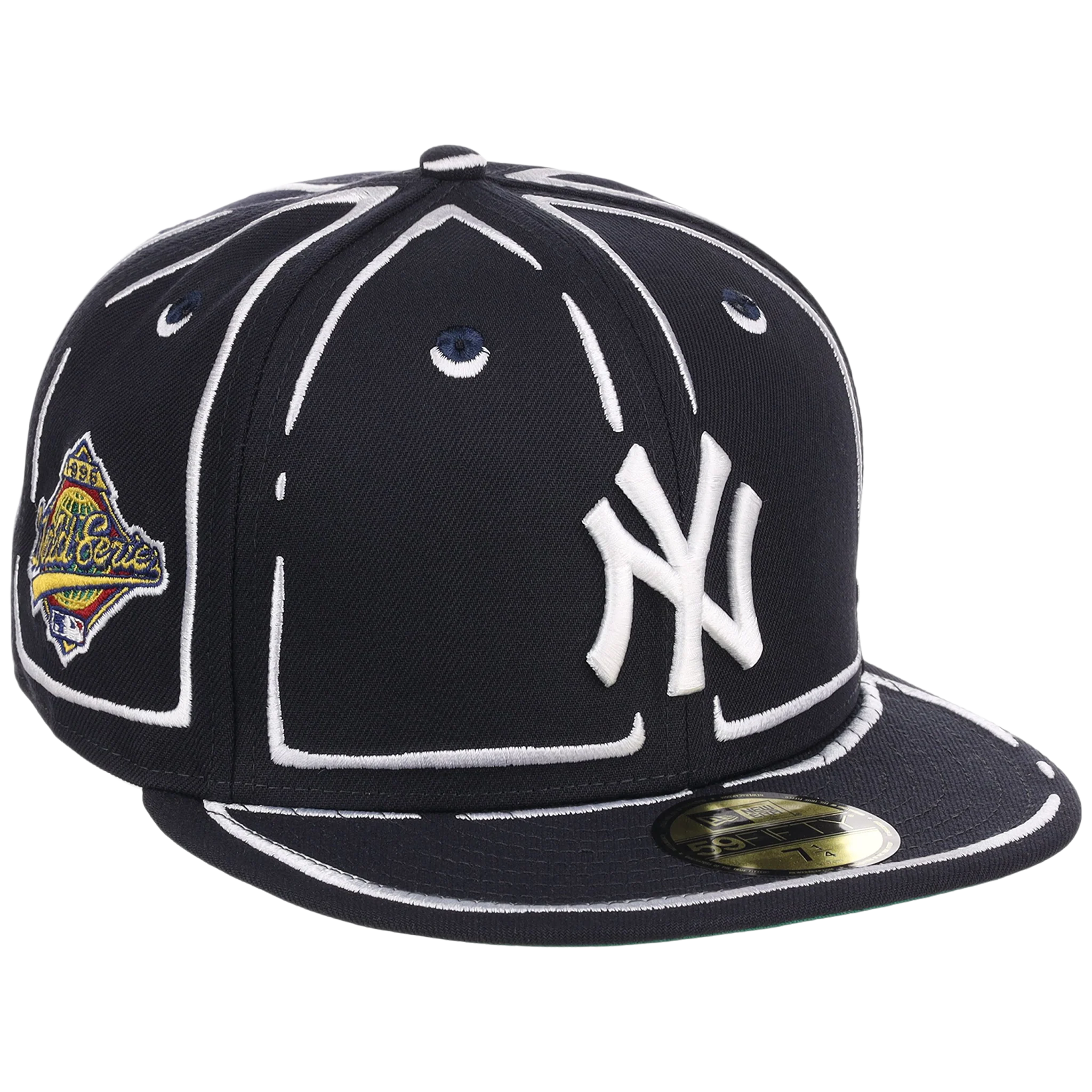 New York Yankees Joshua Vides x MLB 'Outline' New Era 59FIFTY Collection
