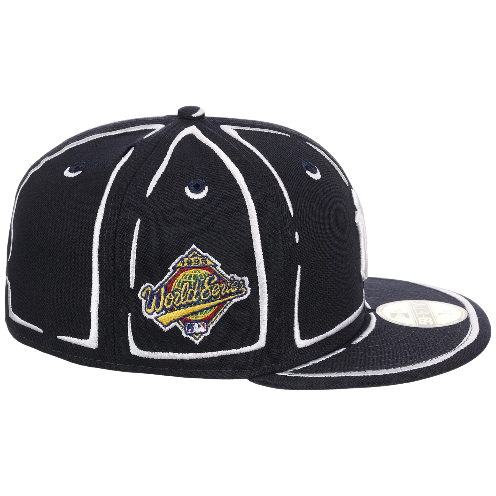 New York Yankees Joshua Vides x MLB 'Outline' New Era 59FIFTY Collection - Image 3