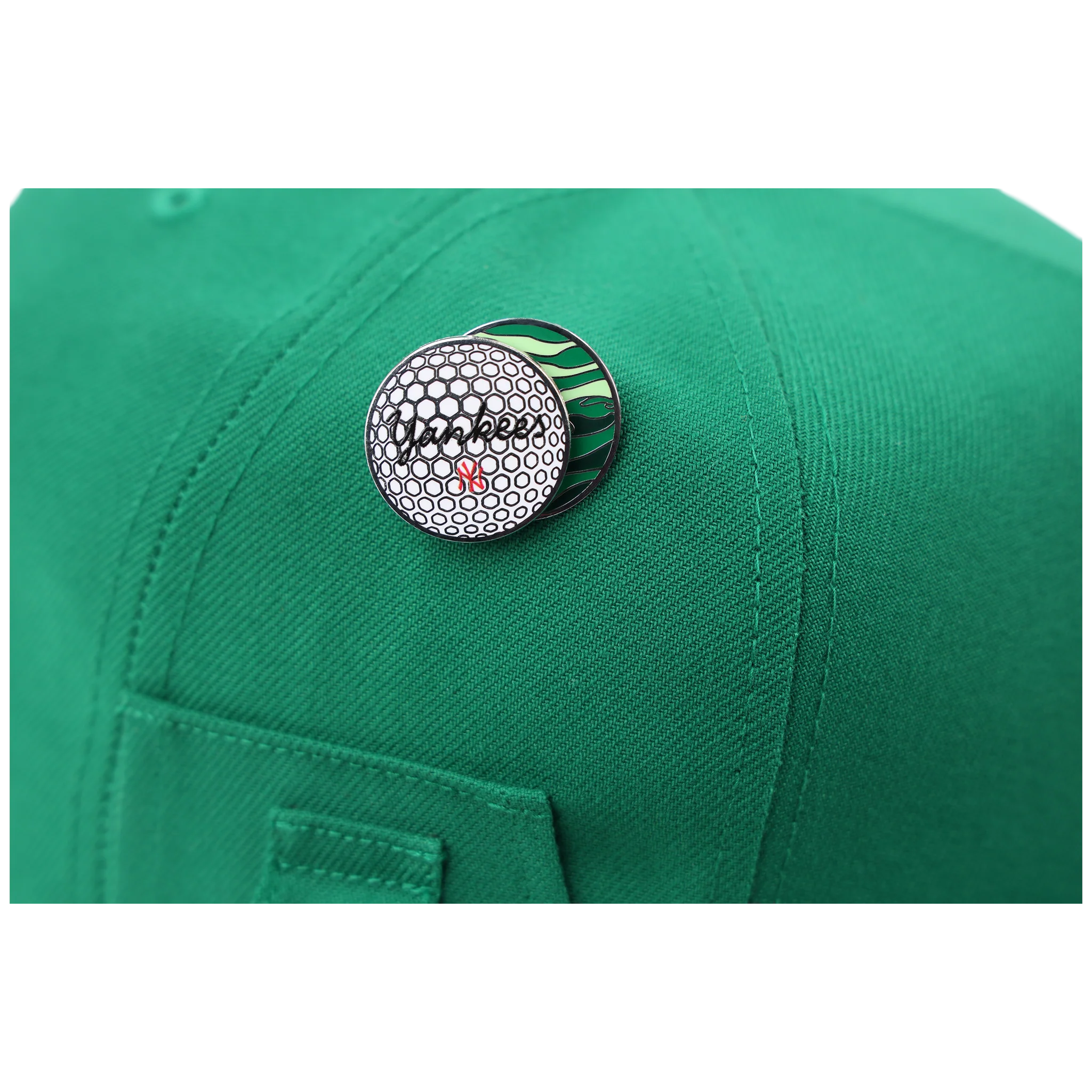 New York Yankees MLB Augusta Bloom New Era 59FIFTY w/ Golf Pin - Image 3
