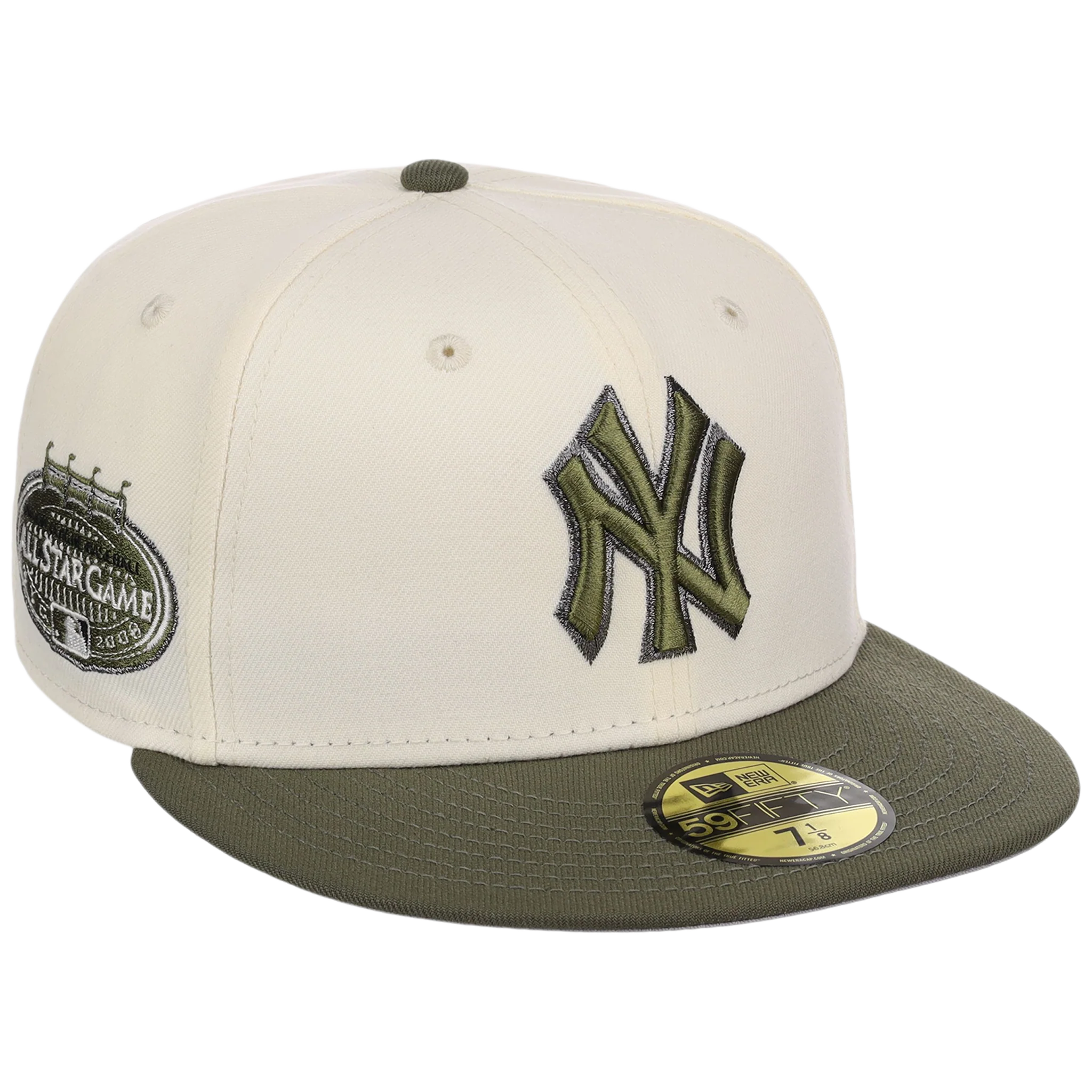 New York Yankees MLB Chrome Olive New Era 59FIFTY