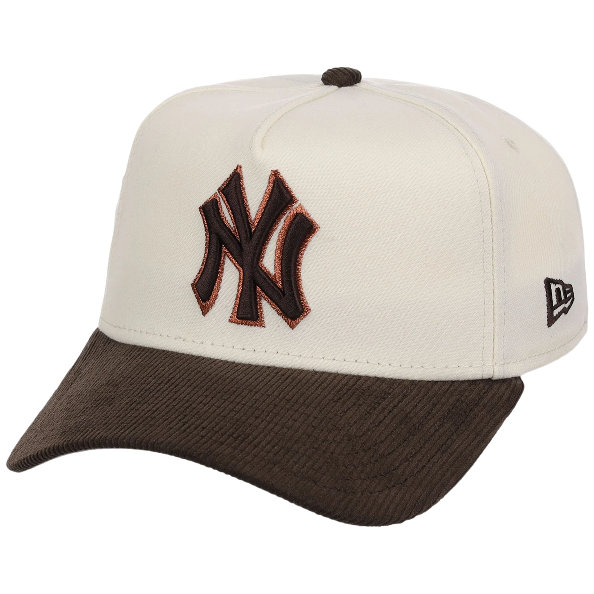 New York Yankees MLB Chrome Walnut Cord New Era 59FORTY - Image 4