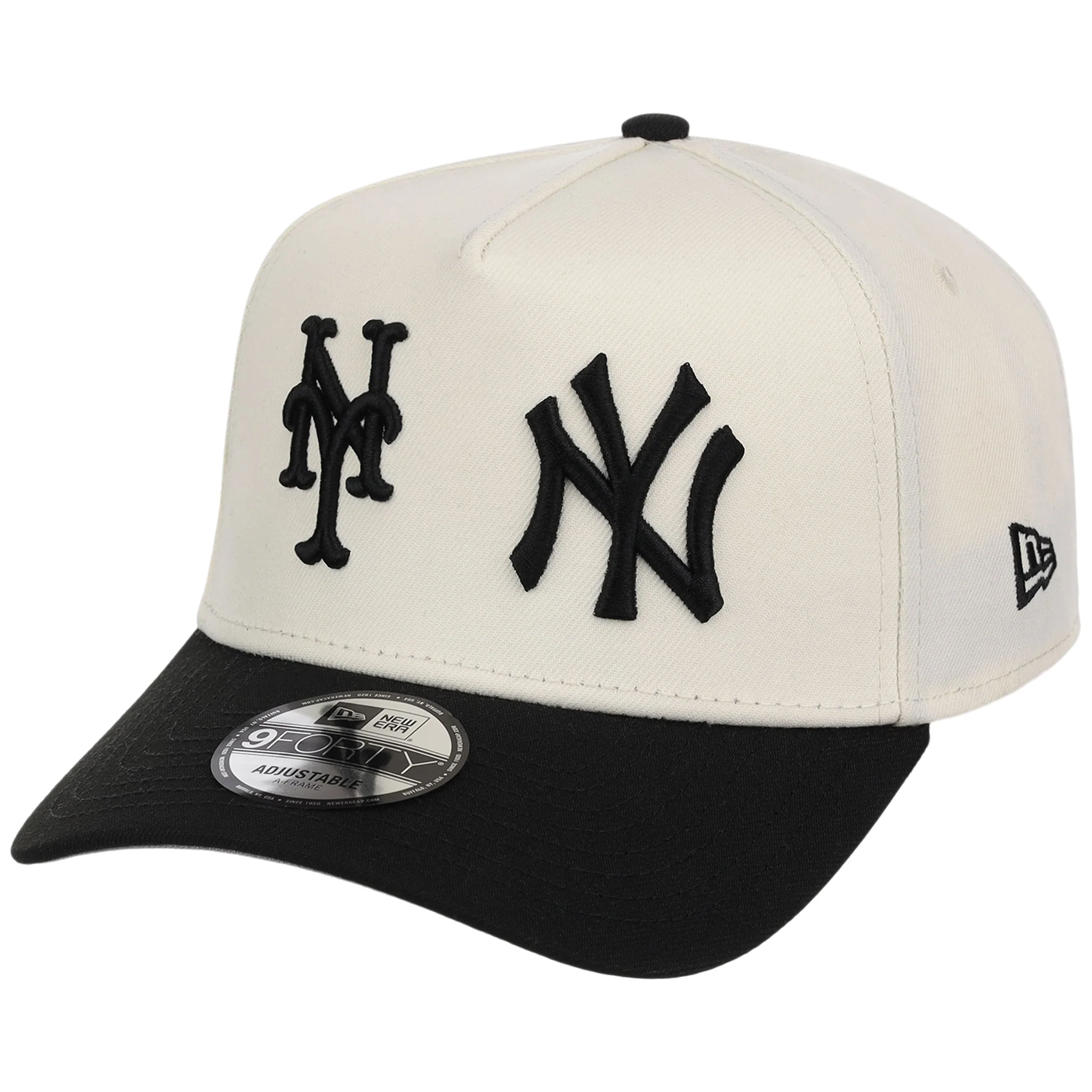 New York Yankees - New York Crown the City - Double Whammy New Era 9FORTY - Chrome/Black - Image 4