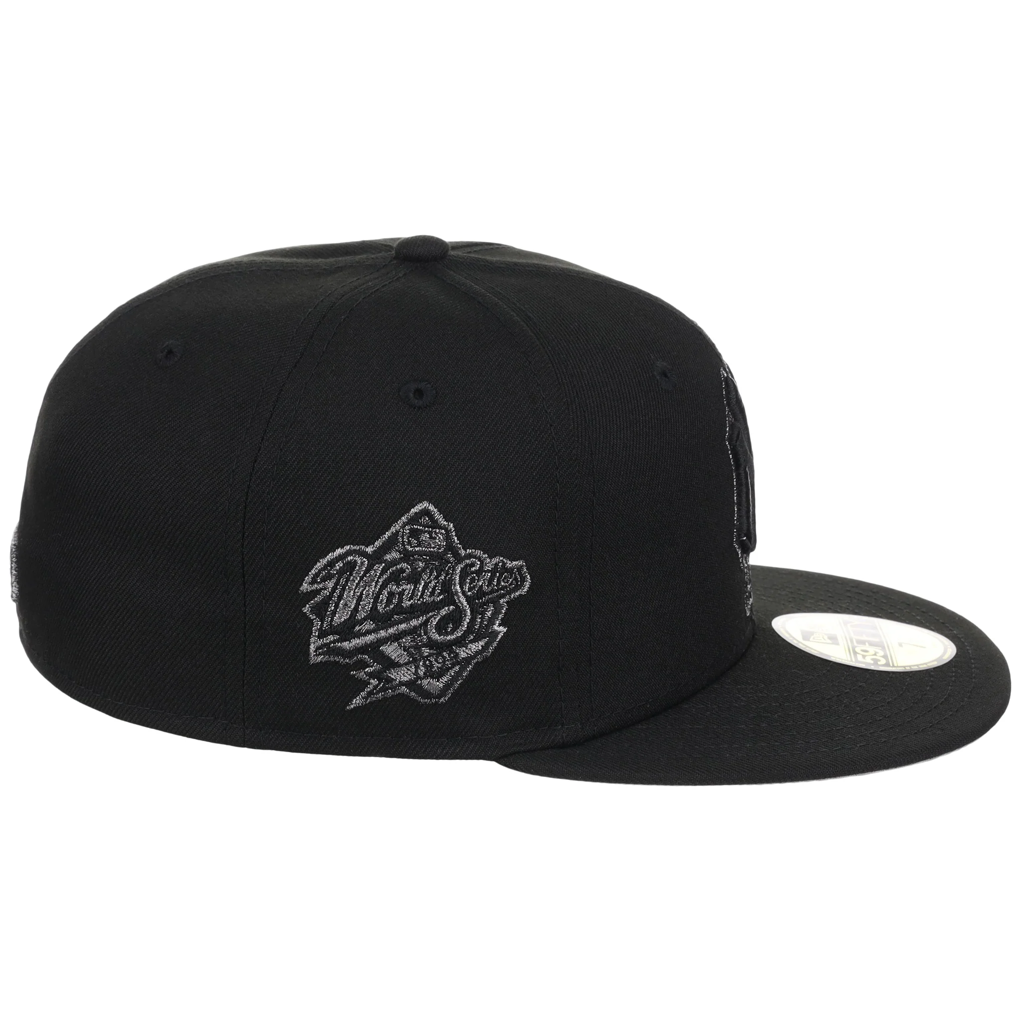 New York Yankees - New York Crown the City - Empire State New Era 59FIFTY - Black/Black - Image 3