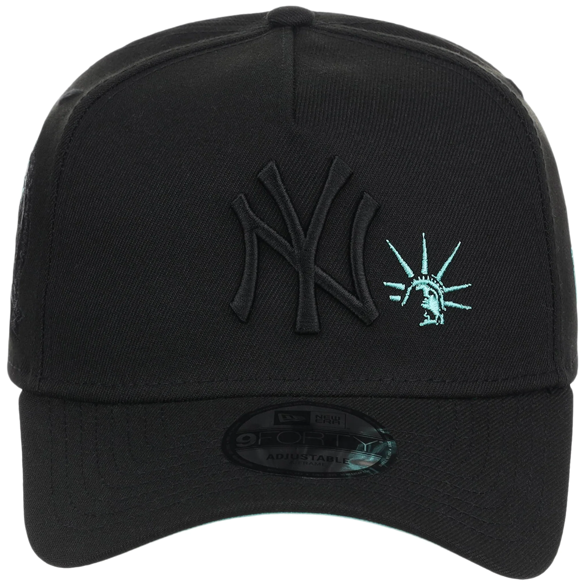New York Yankees - New York Crown the City - Liberty Element New Era 9FORTY - Black/Black - Image 5