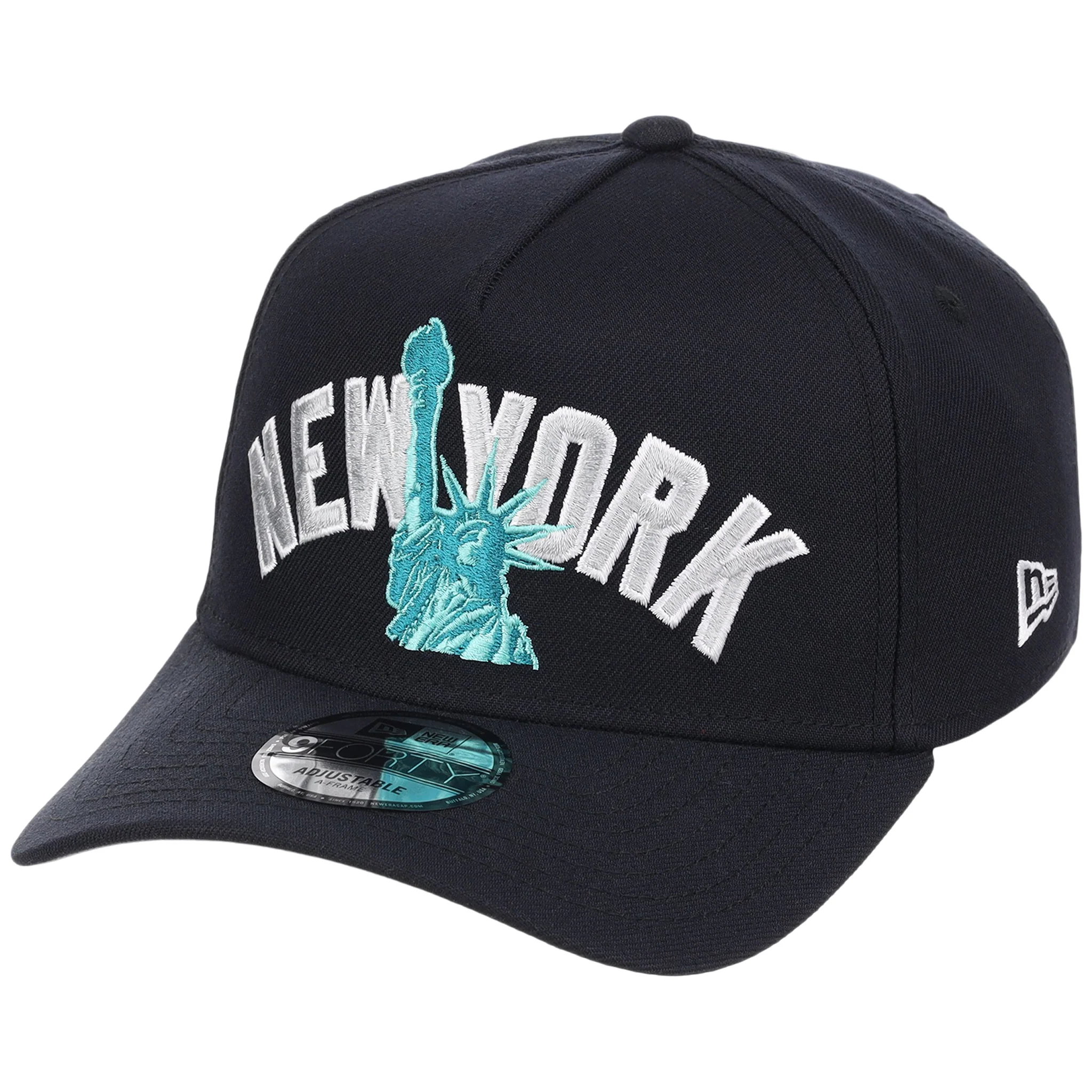 New York Yankees - New York Crown the City - Liberty New Era 9FORTY - Navy/Navy - Image 4