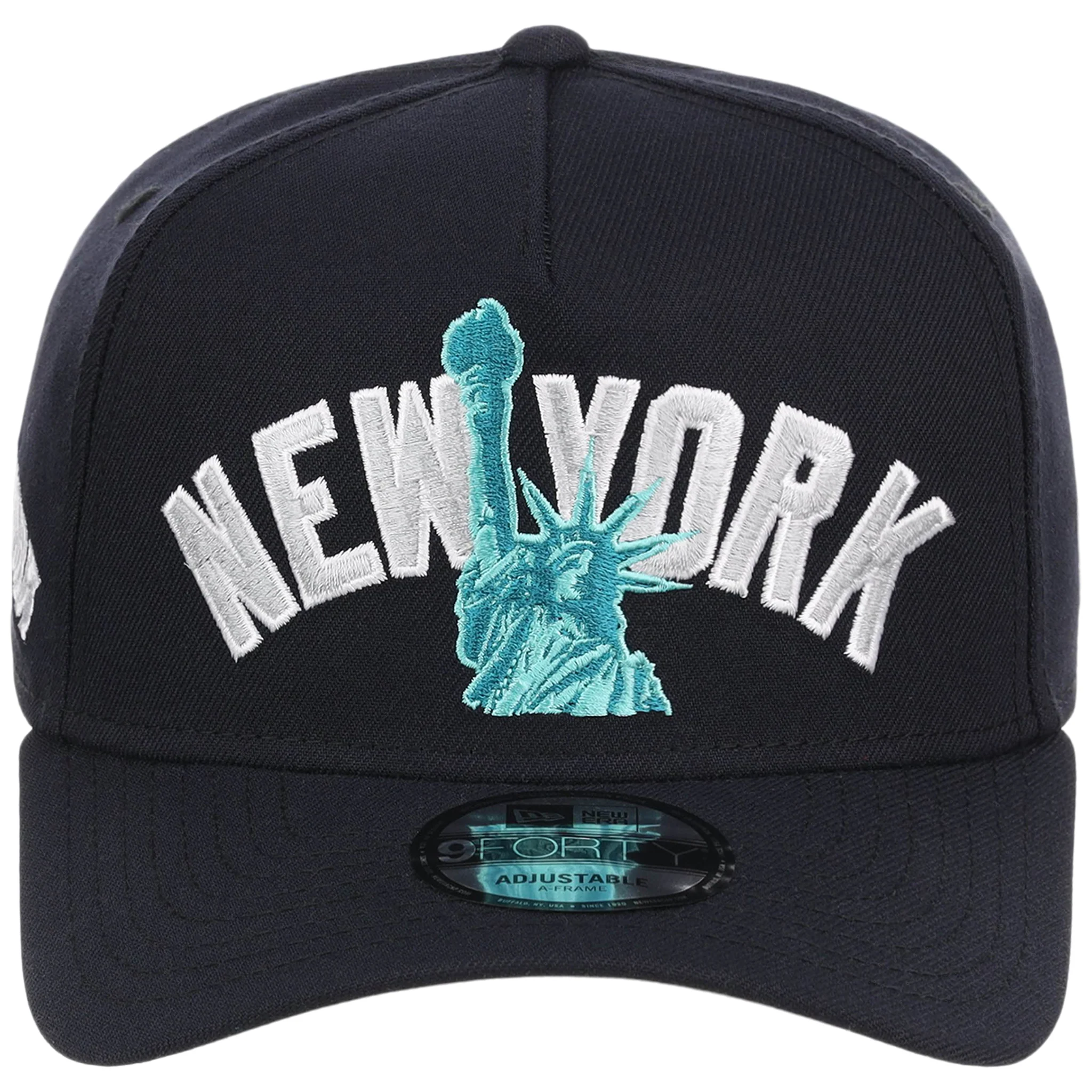 New York Yankees - New York Crown the City - Liberty New Era 9FORTY - Navy/Navy - Image 5