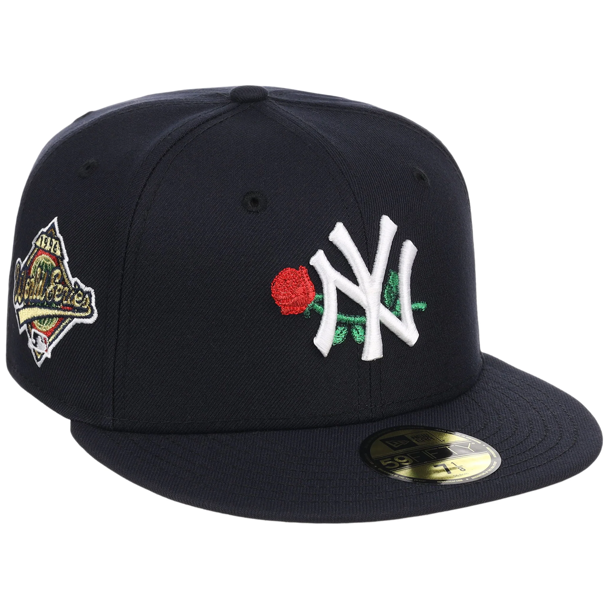 New York Yankees - New York Crown the City - Rose New Era 59FIFTY - Navy/Navy