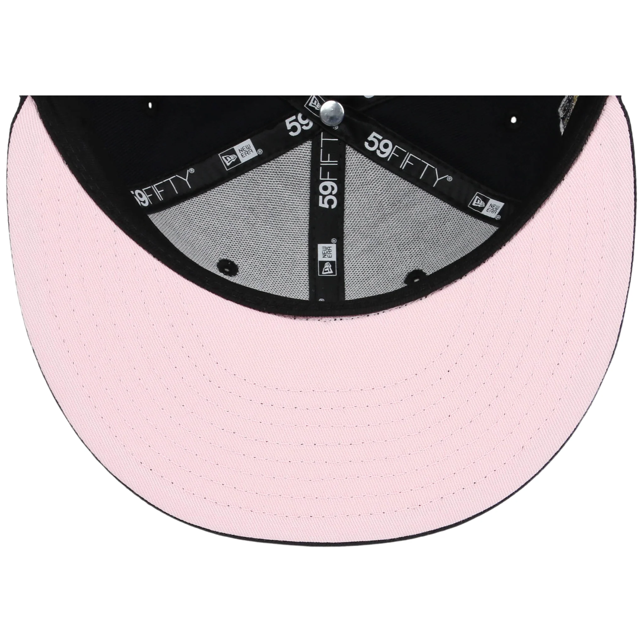 New York Yankees - New York Crown the City - Rose New Era 59FIFTY - Navy/Navy - Image 2