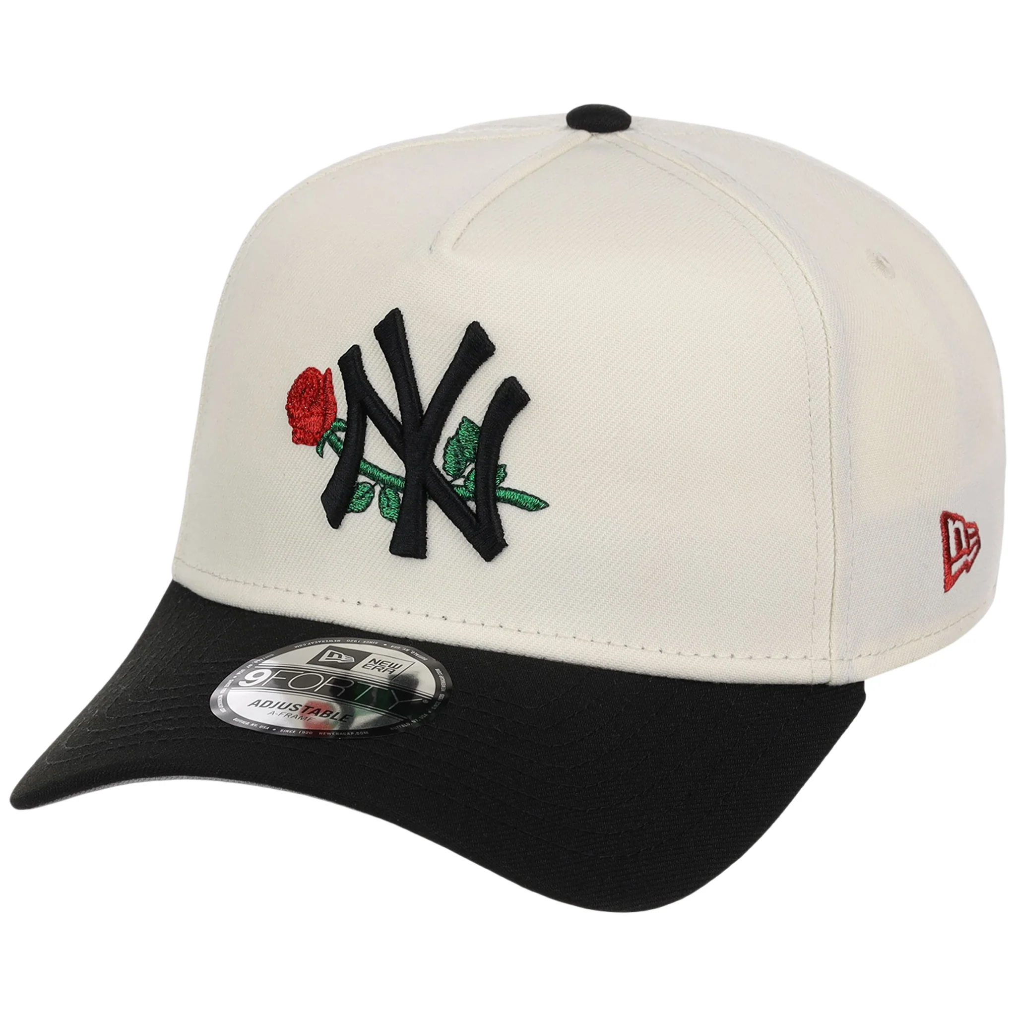 New York Yankees - New York Crown the City - Rose New Era 9FORTY - Chrome/Black - Image 4