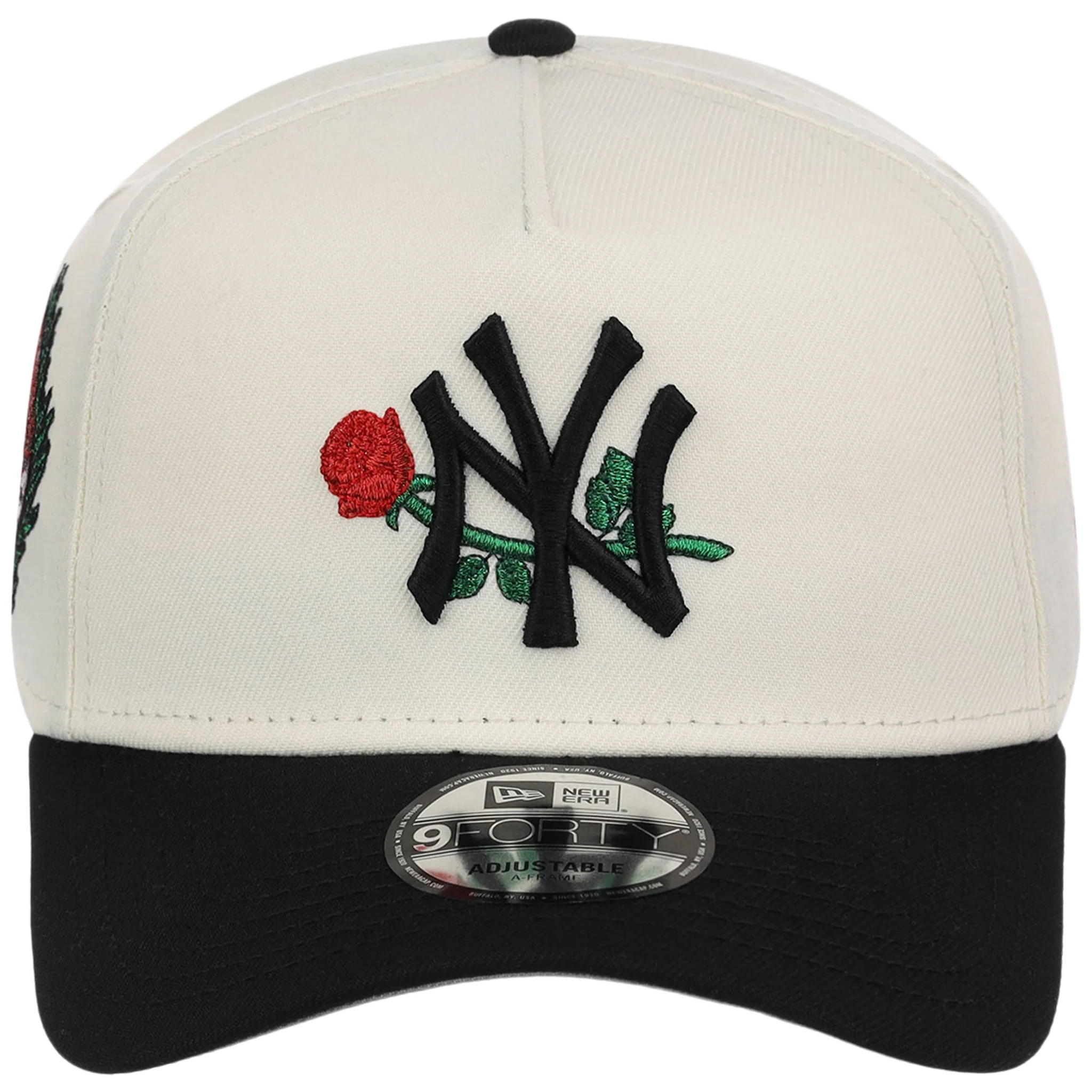 New York Yankees - New York Crown the City - Rose New Era 9FORTY - Chrome/Black - Image 5