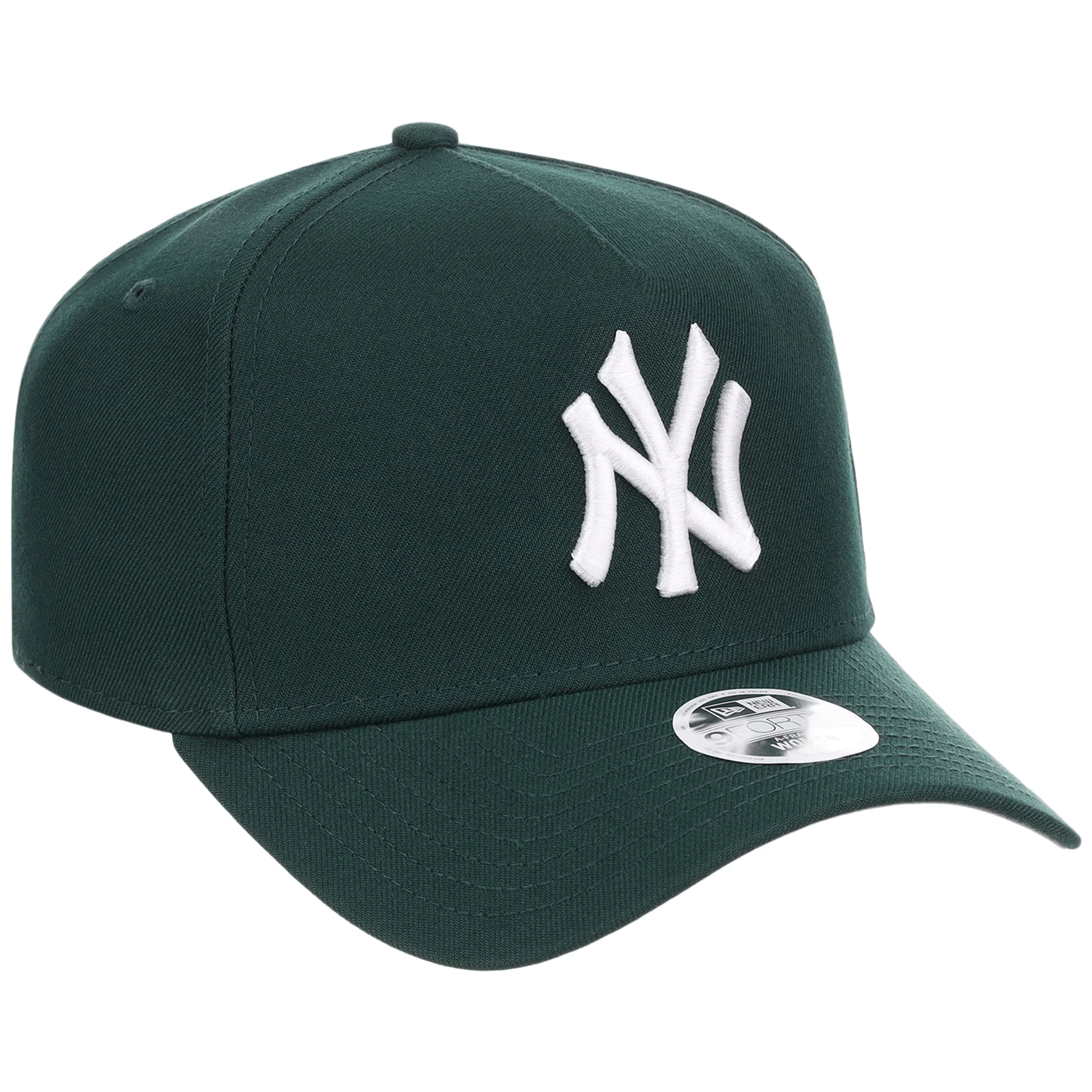 New York Yankees Women's New Era 9FORTY Dark Green A-Frame