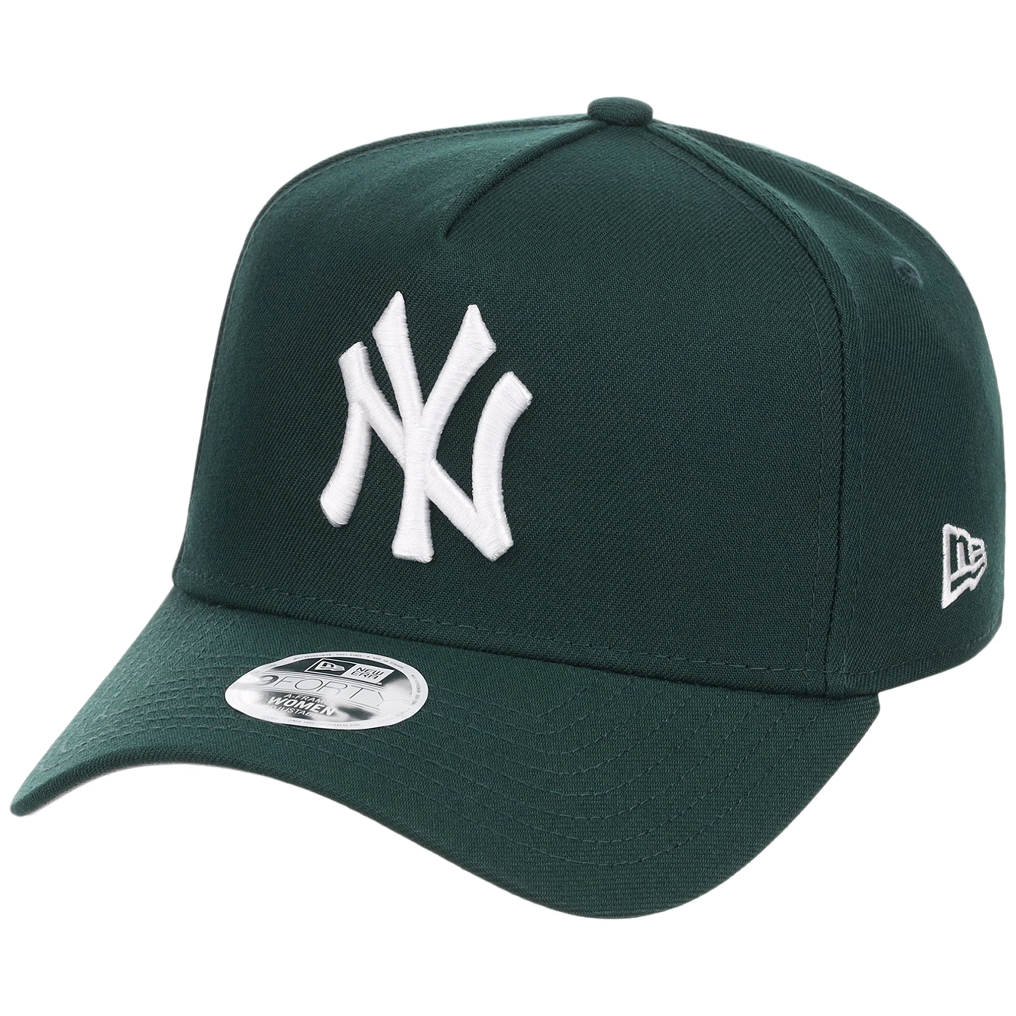 New York Yankees Women's New Era 9FORTY Dark Green A-Frame - Image 4