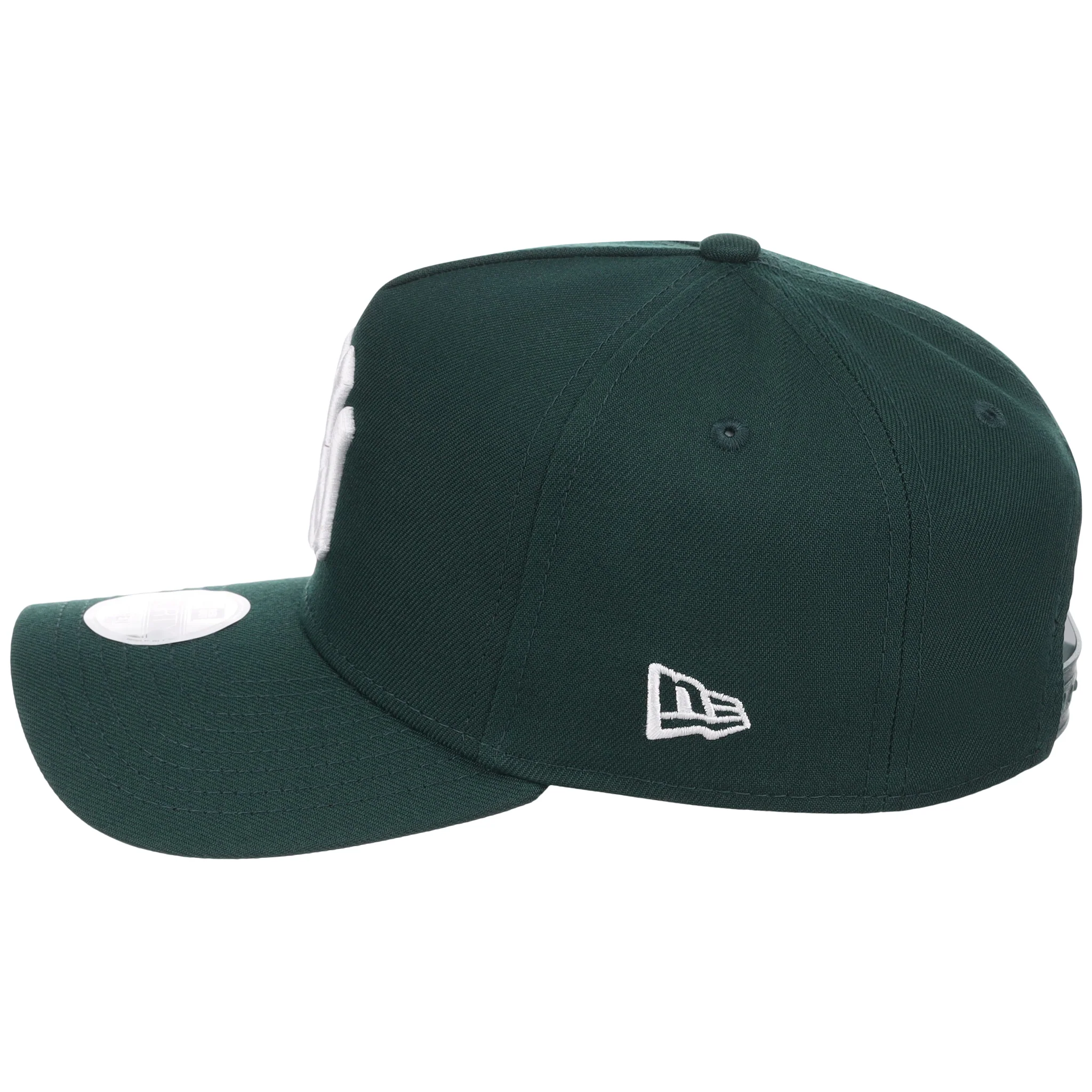 New York Yankees Women's New Era 9FORTY Dark Green A-Frame - Image 6