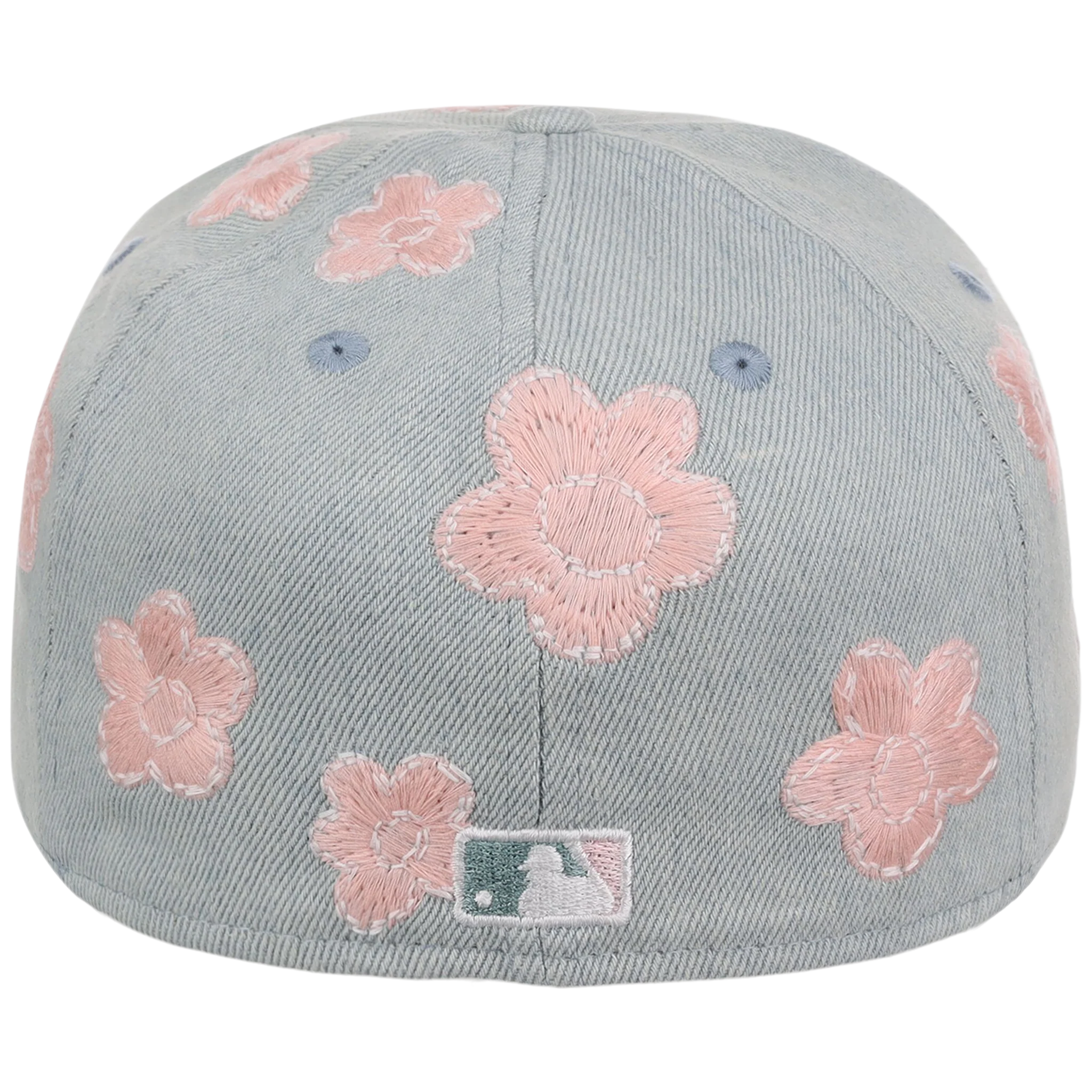 Oakland Athletics MLB Denim Flower New Era 59FIFTY - Image 7