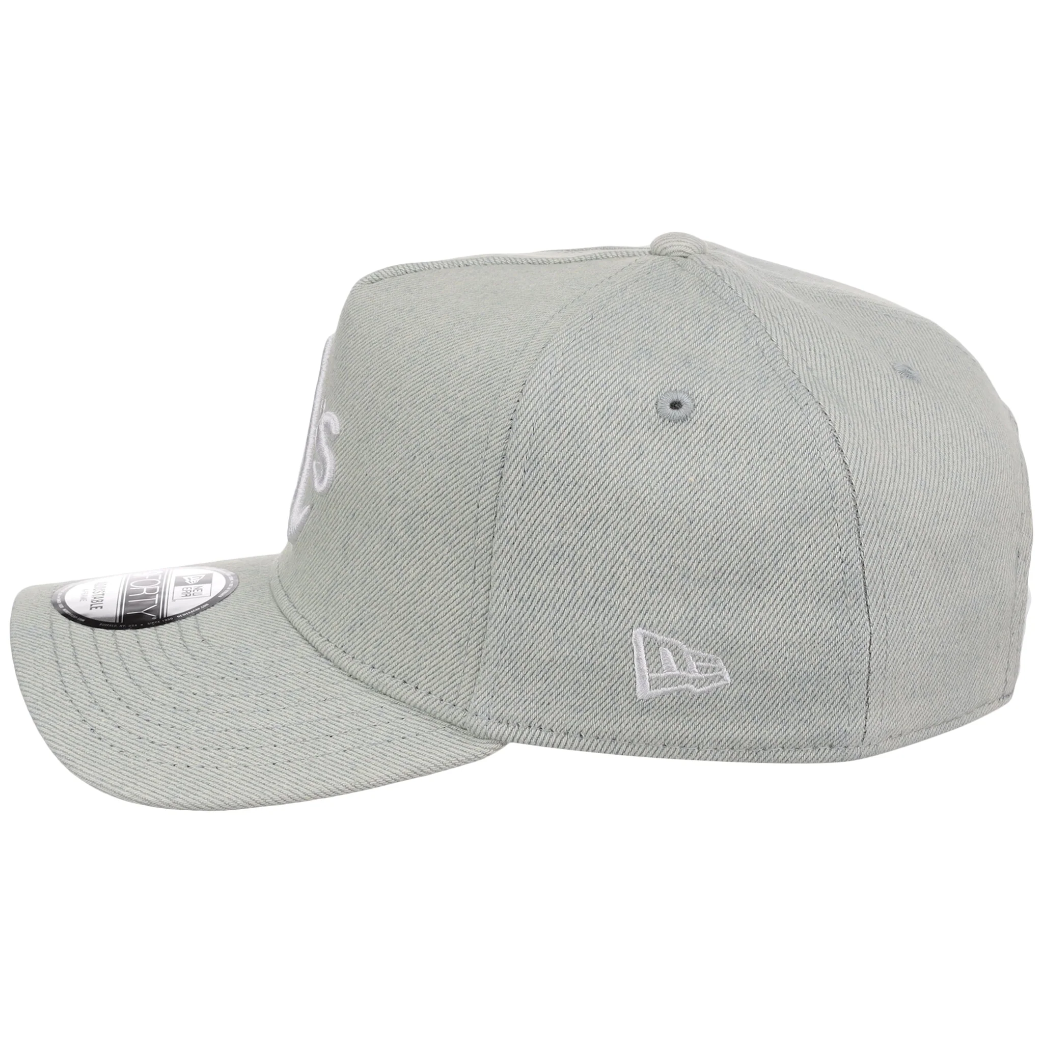 Oakland Athletics MLB Denim Flower New Era 9FORTY - Image 6