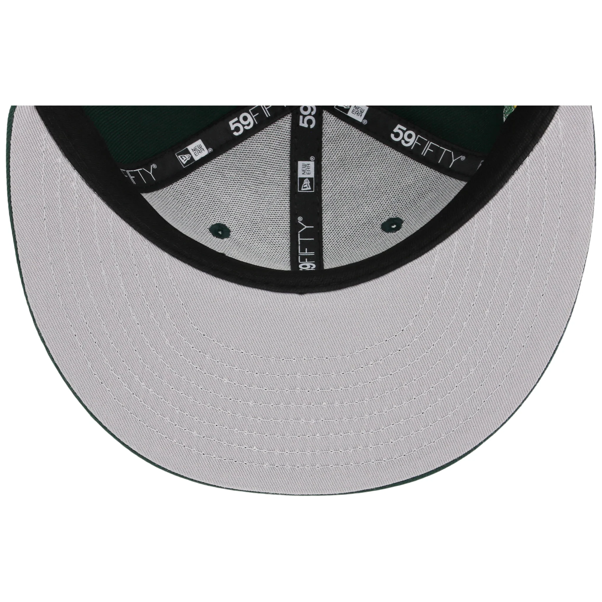 Oakland Athletics MLB Flipmode 2.0 New Era 59FIFTY (Dark Green/Dark Green/Gray) - Image 2