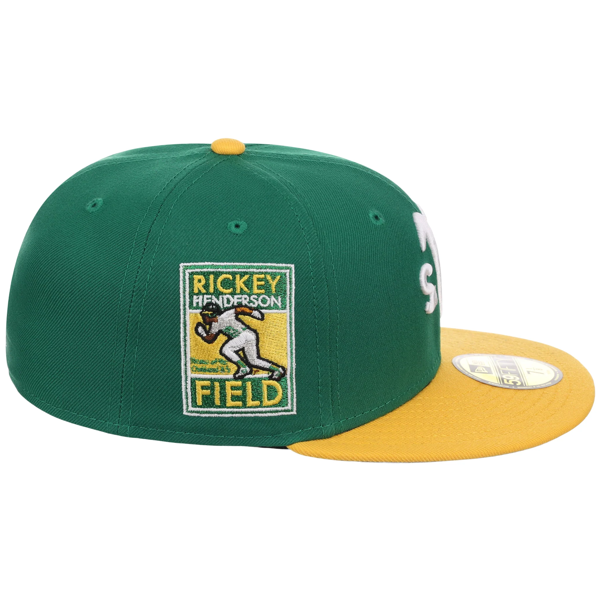 Oakland Athletics MLB Flipmode 2.0 New Era 59FIFTY (Green/Yellow/Gray) - Image 3