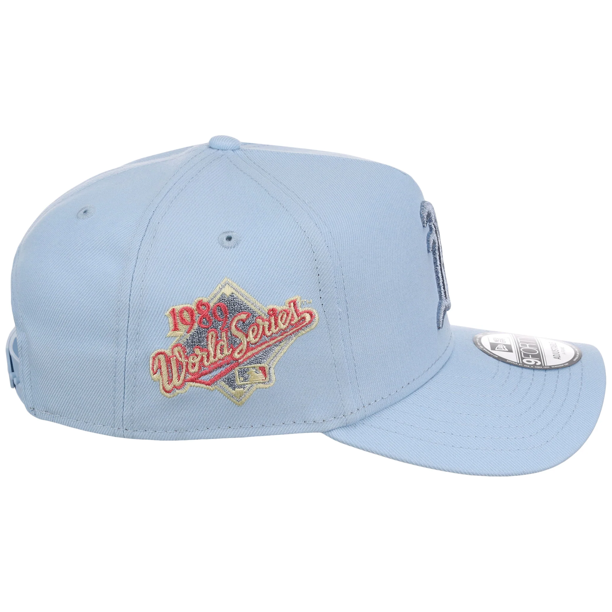 Oakland Athletics MLB Glacial Blue New Era 9FORTY A-Frame - Image 3