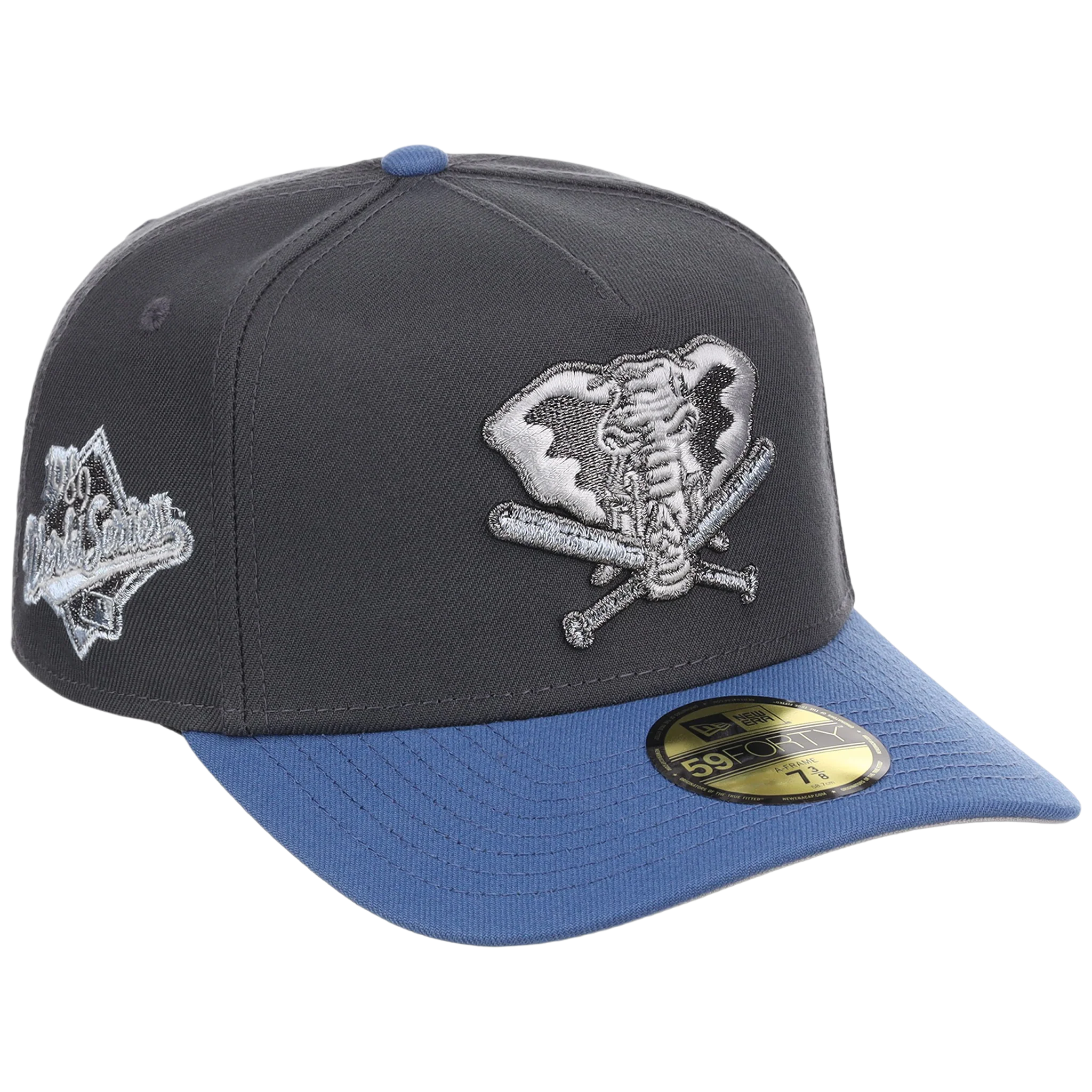 Oakland Athletics MLB Indigo Steel New Era 59FORTY