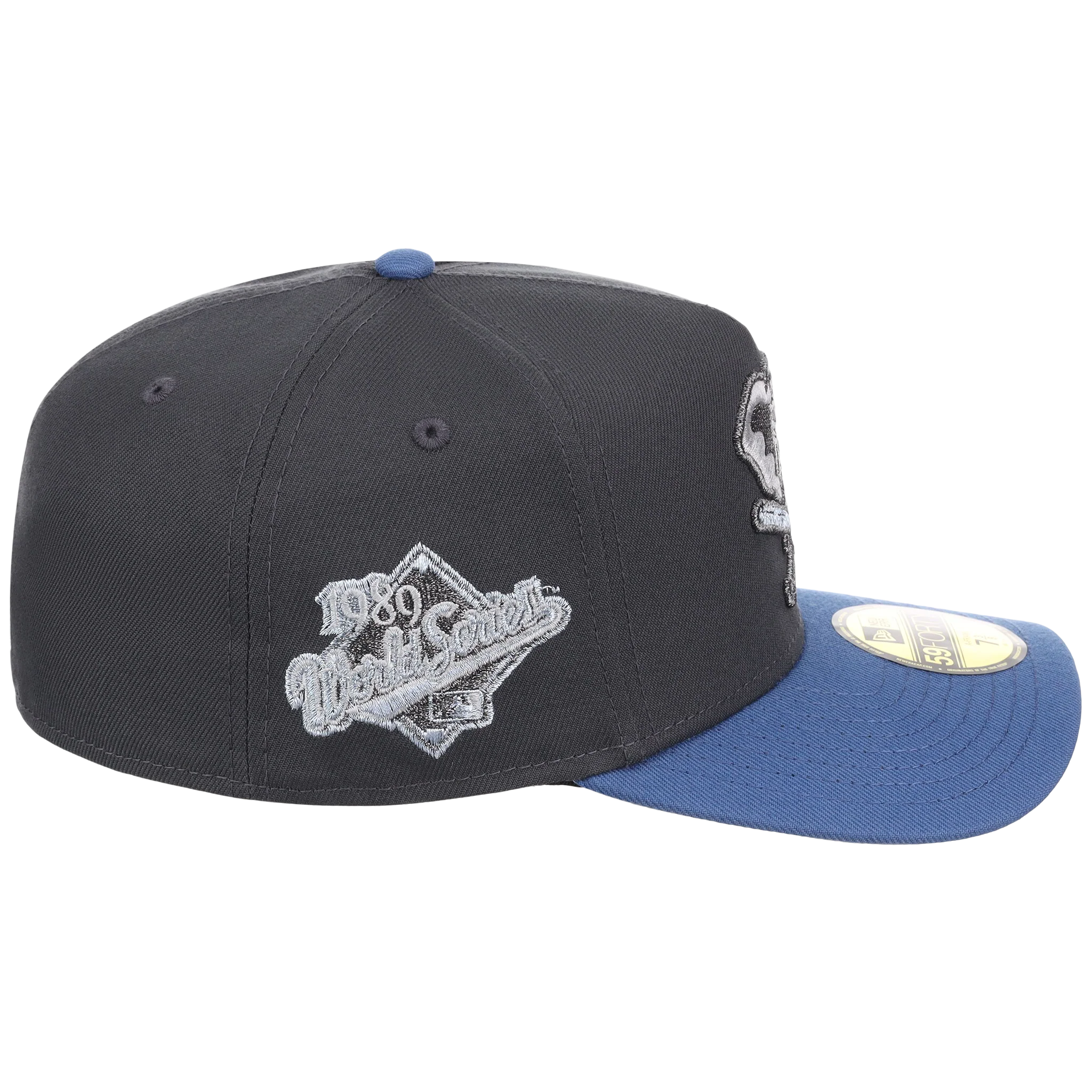 Oakland Athletics MLB Indigo Steel New Era 59FORTY - Image 3
