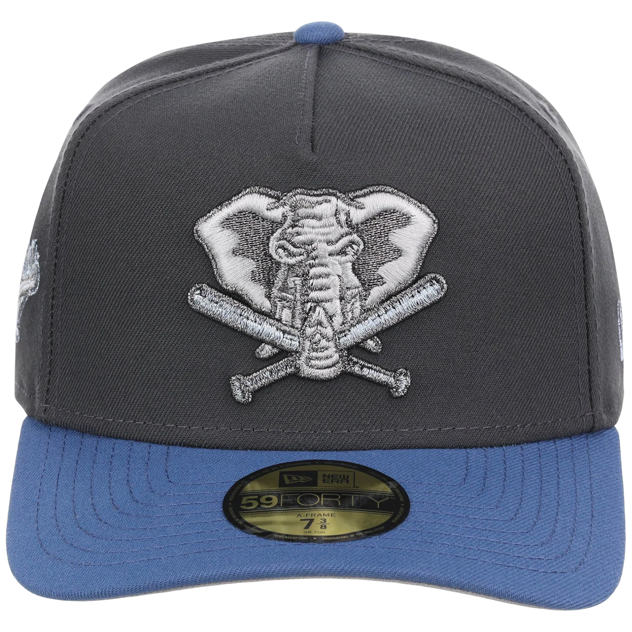 Oakland Athletics MLB Indigo Steel New Era 59FORTY - Image 5