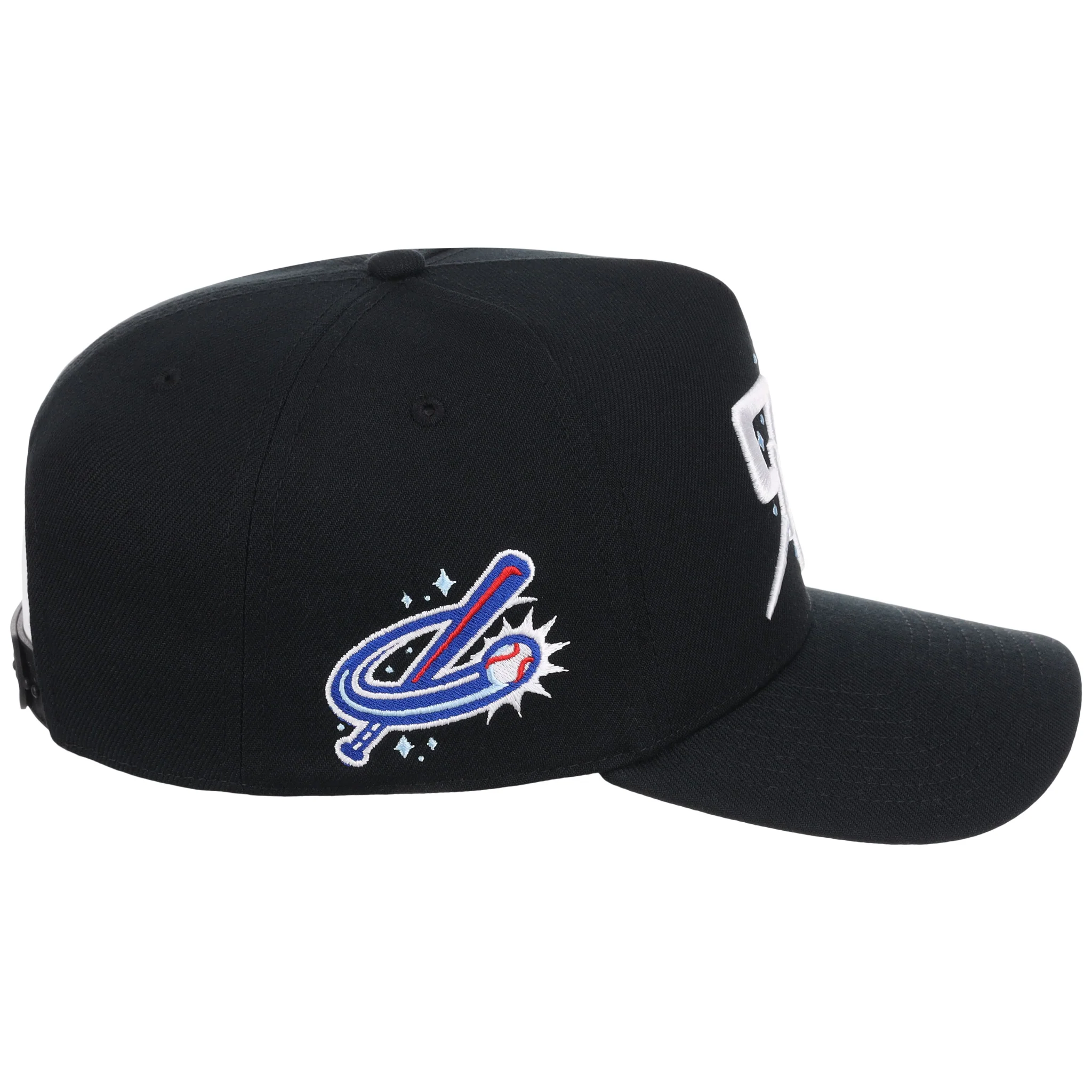 Oklahoma City Comets Field Club Minor League Monday Black OTC A-Frame - Image 3