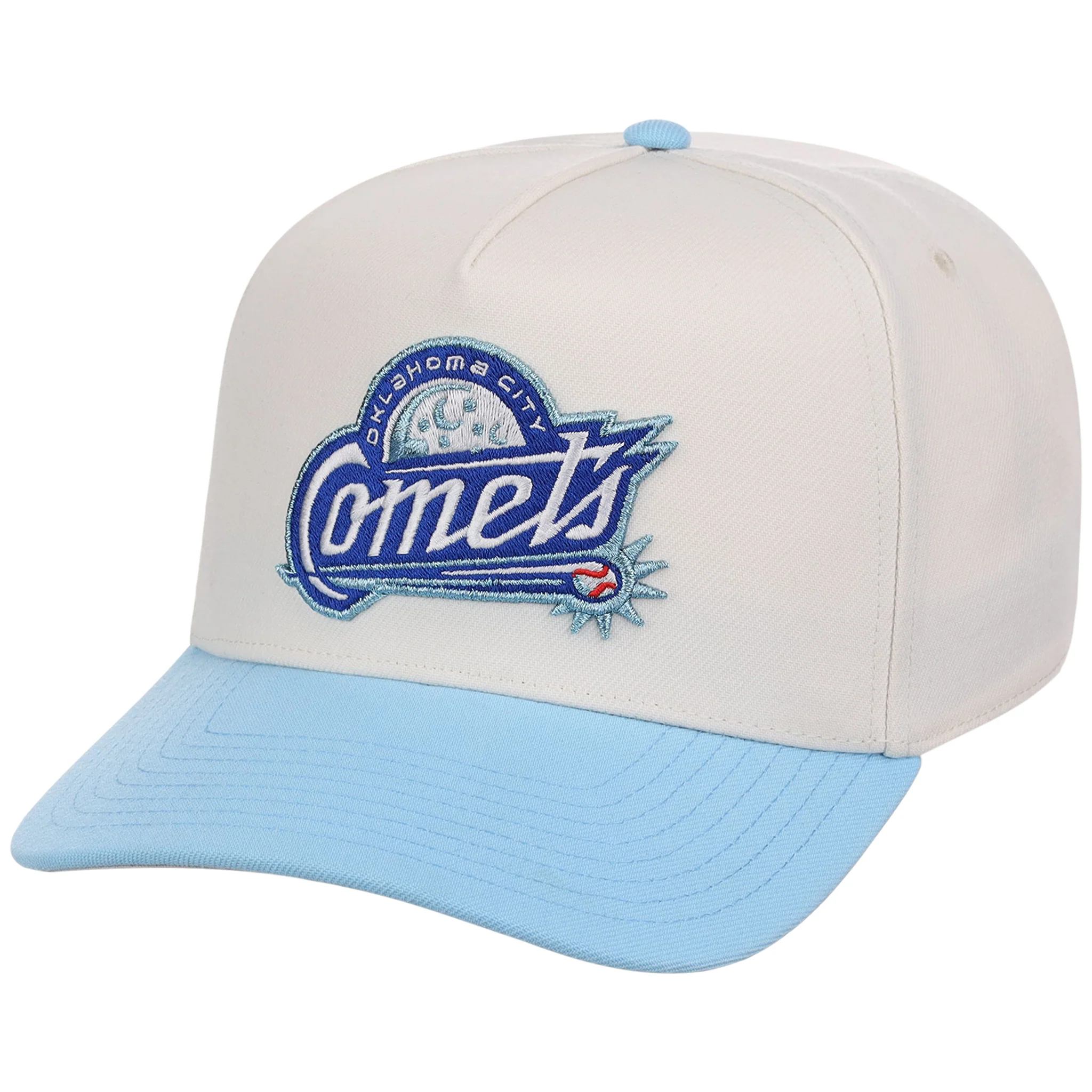 Oklahoma City Comets Field Club Minor League Monday Off-White OTC A-Frame - Image 4