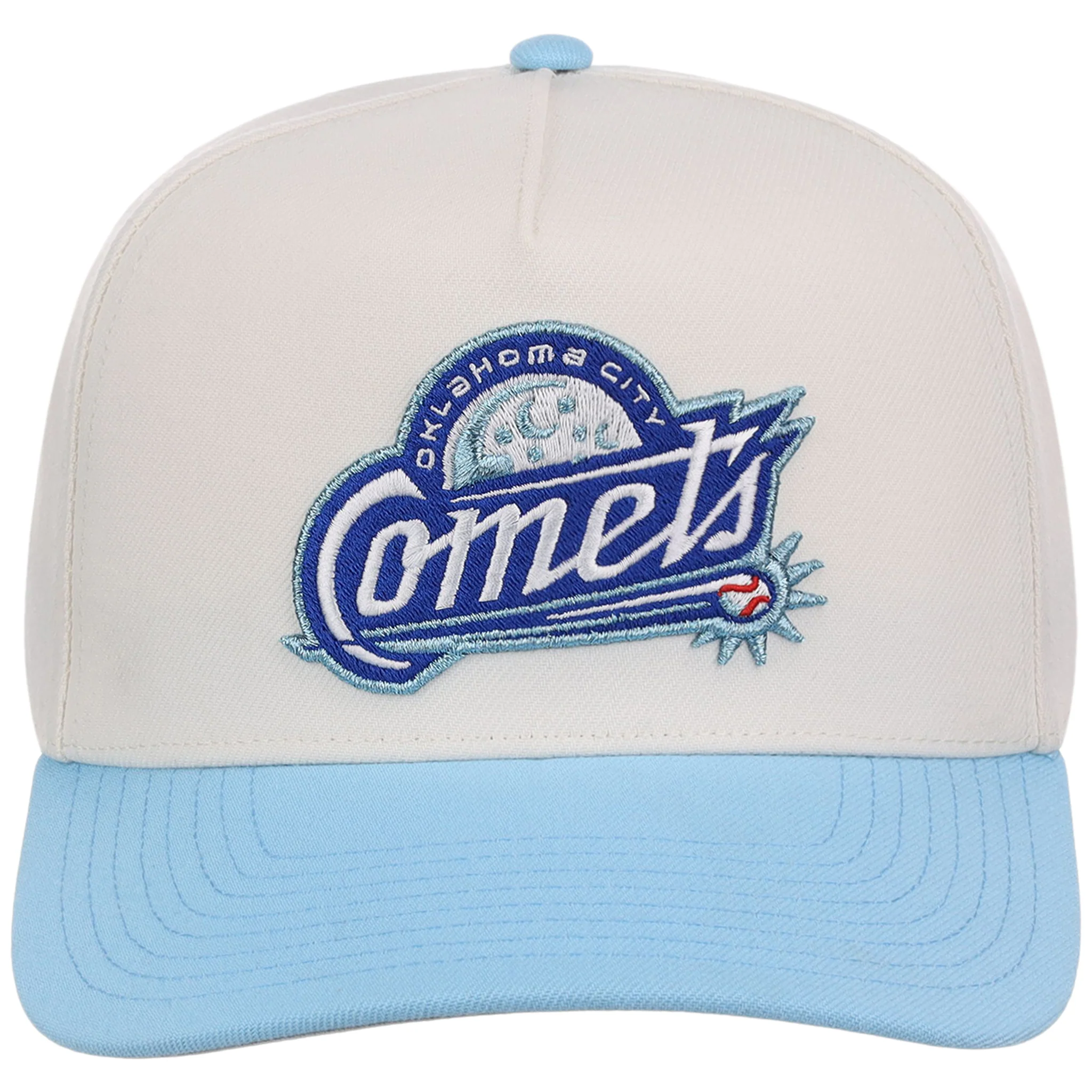 Oklahoma City Comets Field Club Minor League Monday Off-White OTC A-Frame - Image 5