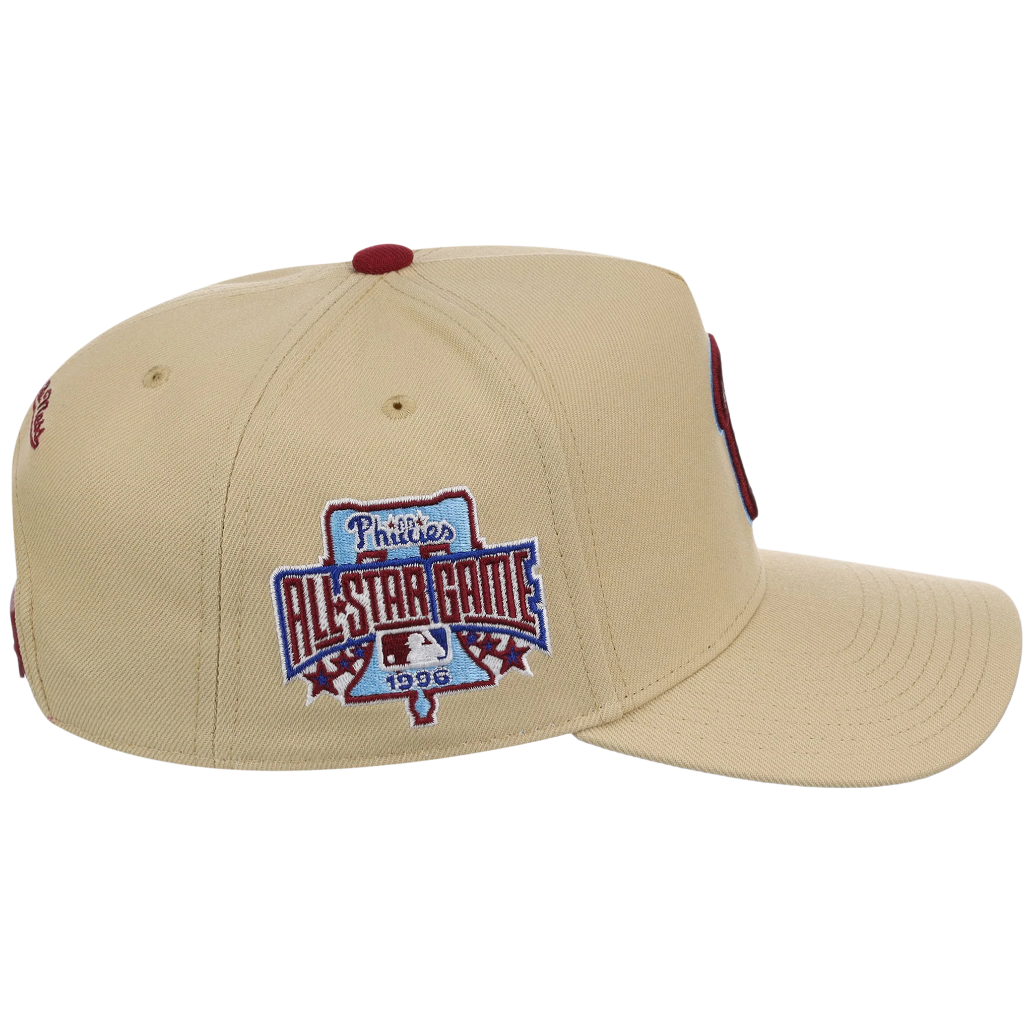 Philadelphia Phillies Mitchell & Ness MLB 'Era Flip' Heritage Series Pro Pinch - Cream/Cream - Image 3