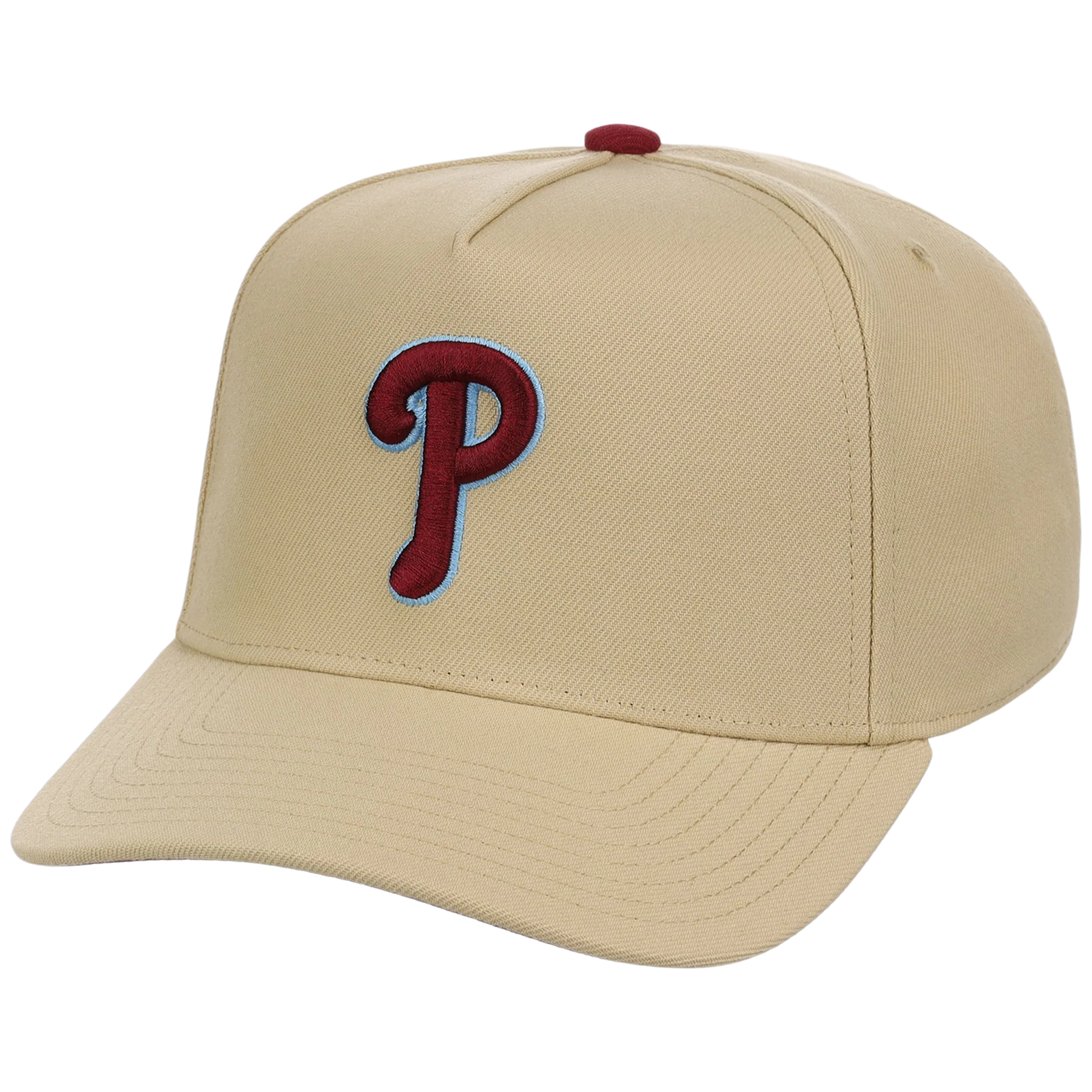 Philadelphia Phillies Mitchell & Ness MLB 'Era Flip' Heritage Series Pro Pinch - Cream/Cream - Image 4