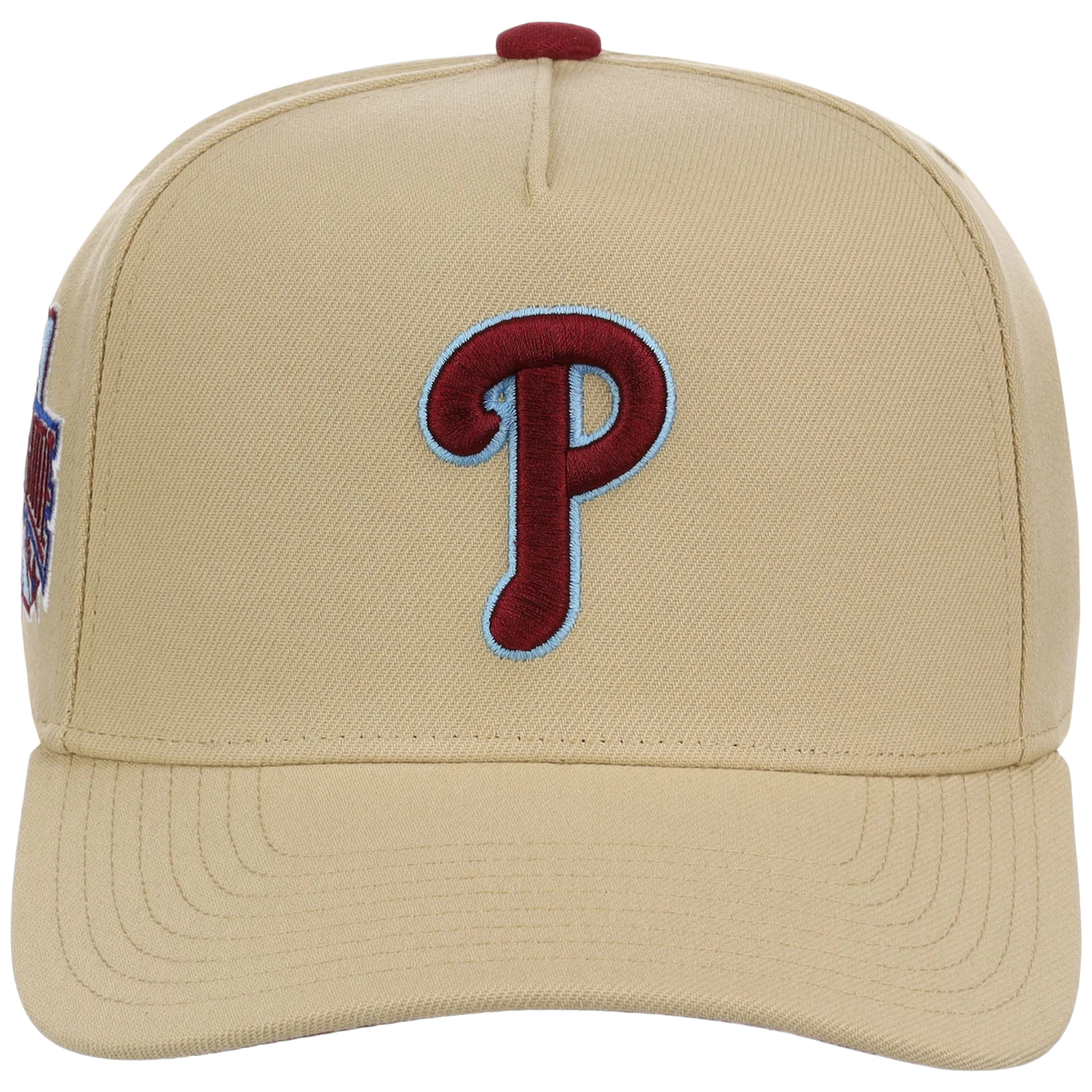 Philadelphia Phillies Mitchell & Ness MLB 'Era Flip' Heritage Series Pro Pinch - Cream/Cream - Image 5