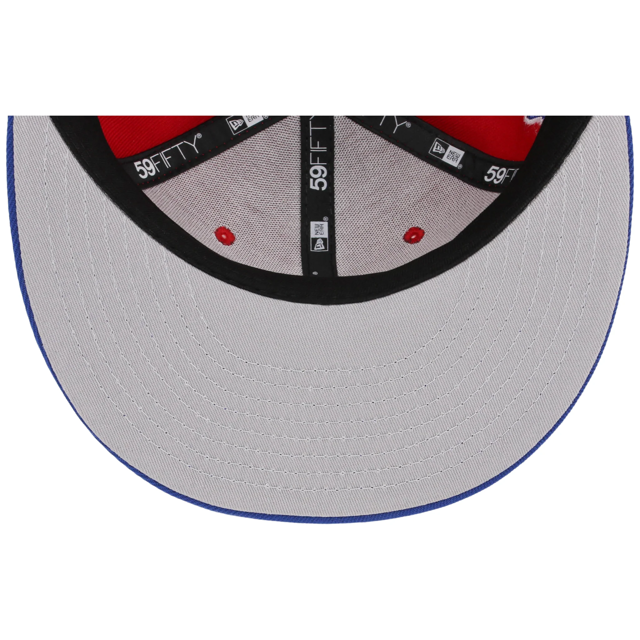 Philadelphia Phillies MLB Flipmode 2.0 New Era 59FIFTY (Red/Royal/Gray) - Image 2