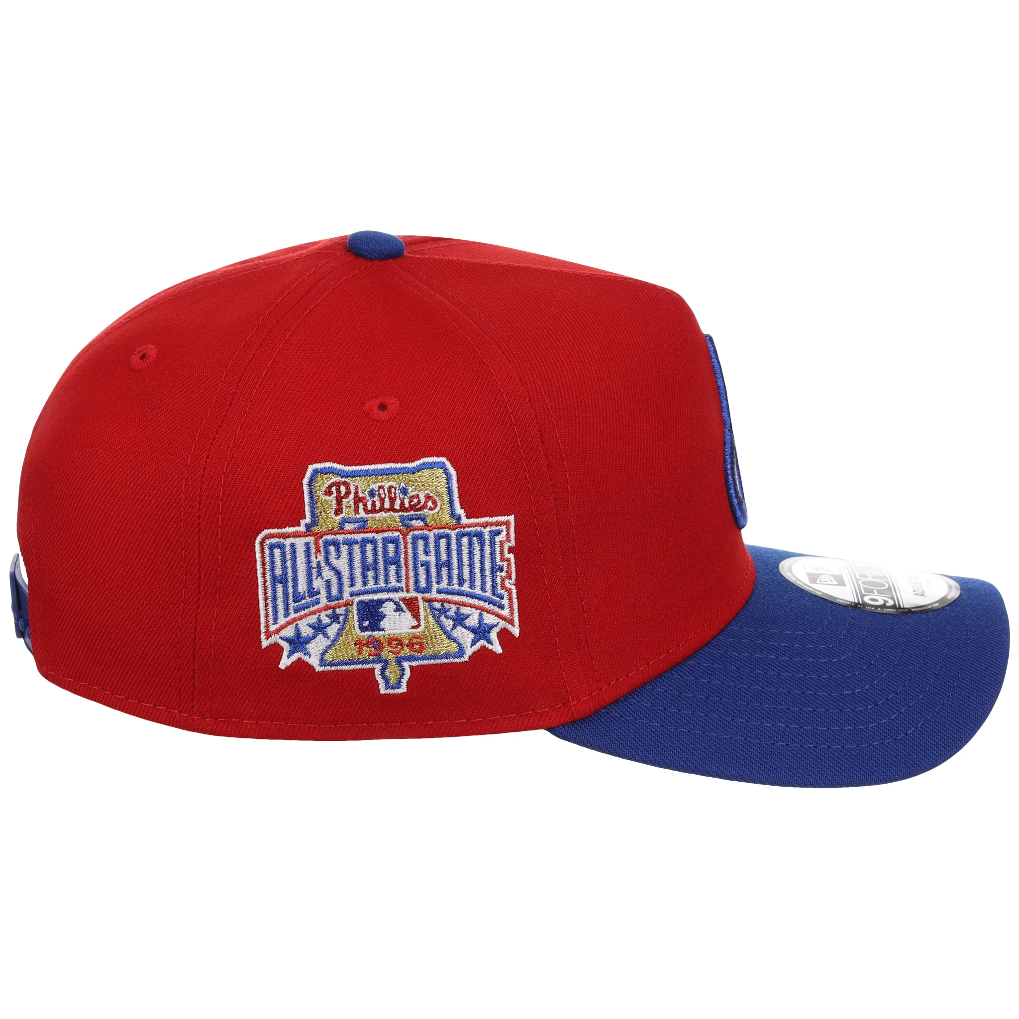 Philadelphia Phillies MLB Flipmode 2.0 New Era 9FORTY A-Frame (Red/Royal/Gray) - Image 3