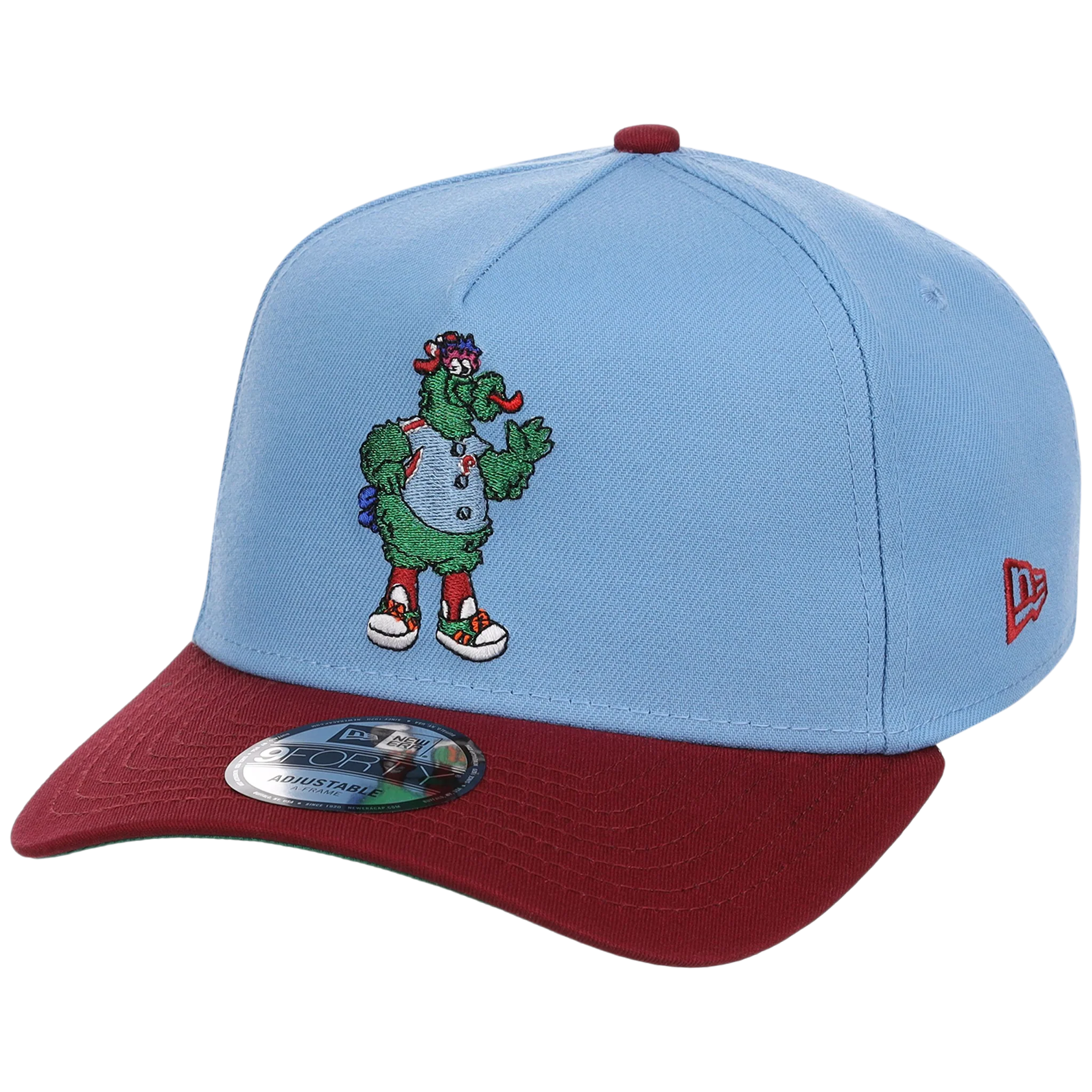 Philadelphia Phillies Philly Crown the City - Fanatic New Era 9FORTY (Sky/Maroon) - Image 4