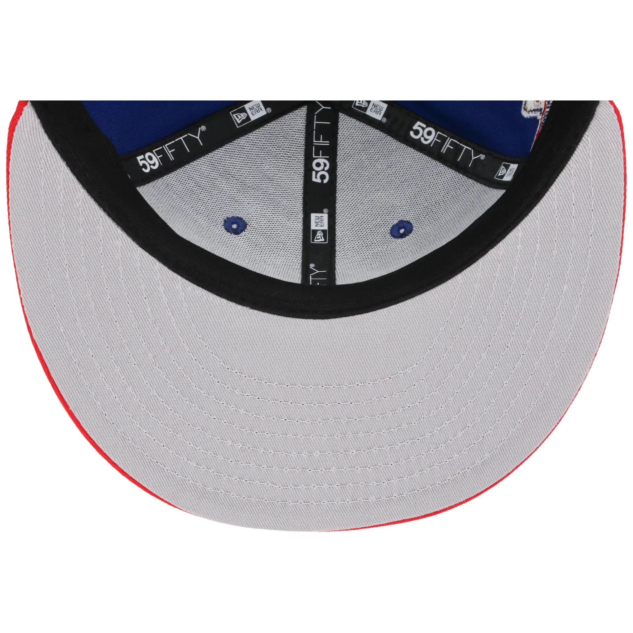 Philadelphia Phillies Philly Crown the City - Flame New Era 59FIFTY (Royal/Red) - Image 2