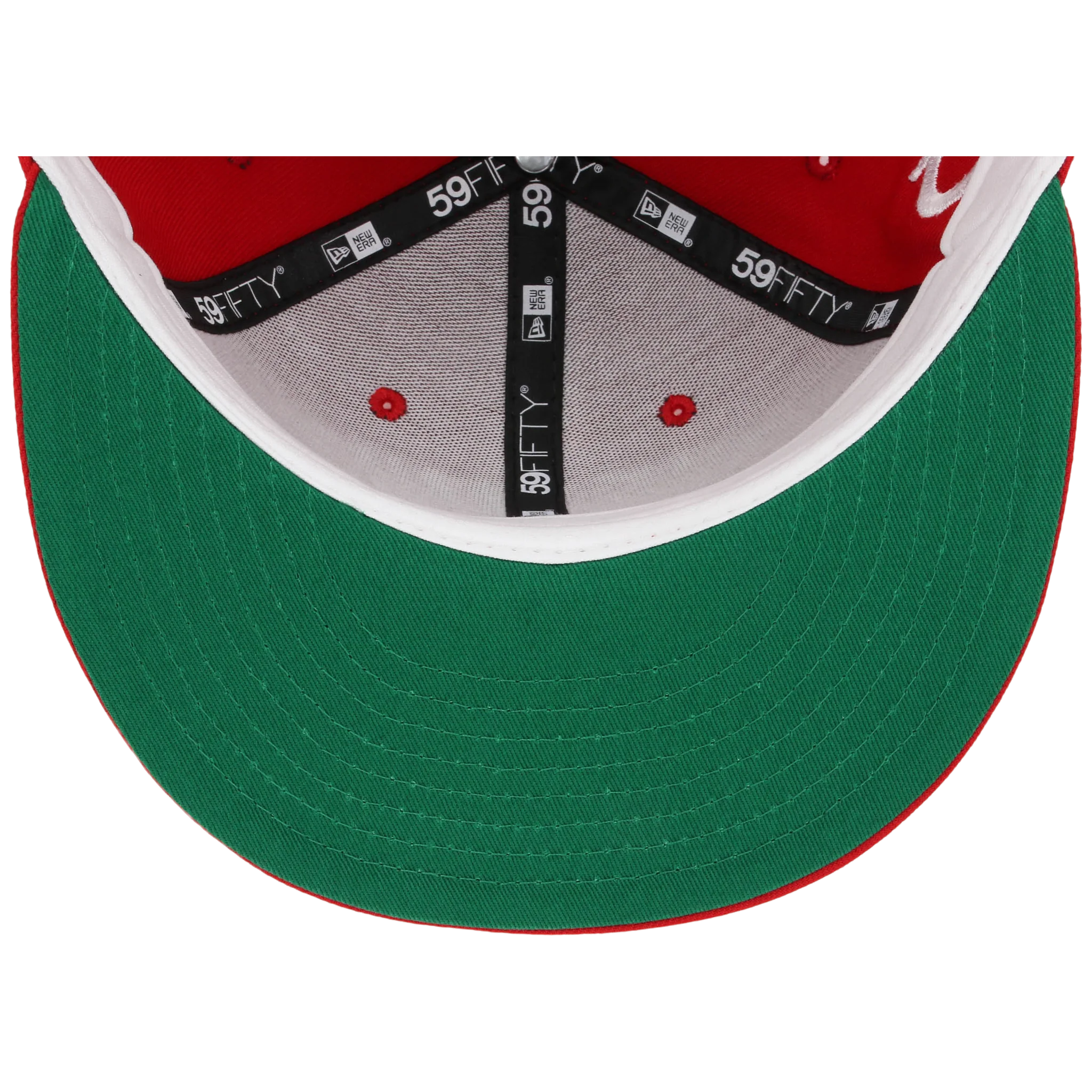 Philadelphia Phillies Philly Crown the City - Whiz Kids New Era 59FIFTY (Red/Red) - Image 2