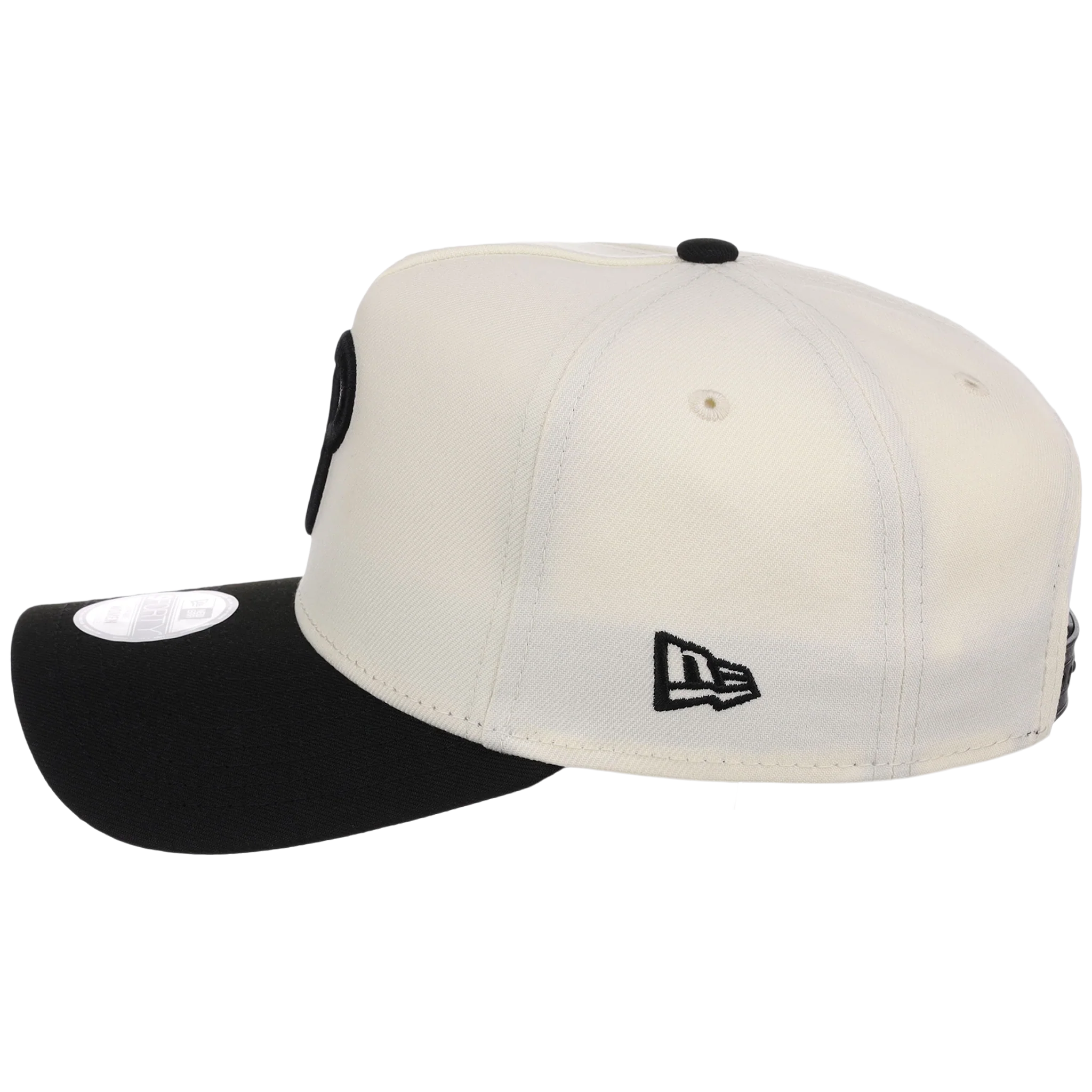 Philadelphia Phillies Women's New Era 9FORTY Chrome x Black A-Frame - Image 6