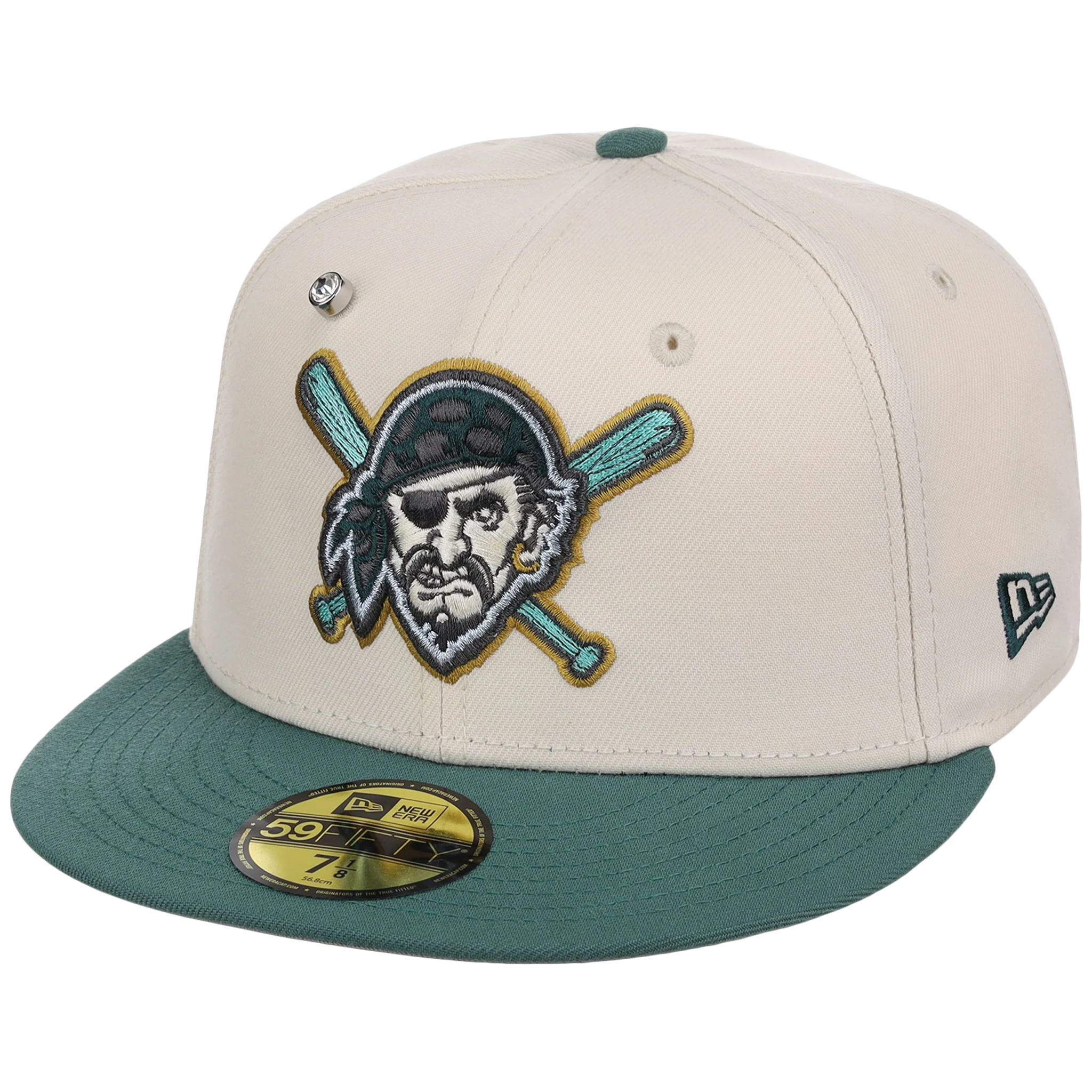 Pittsburgh Pirates MLB Cream Lichen New Era 59FIFTY - Image 4